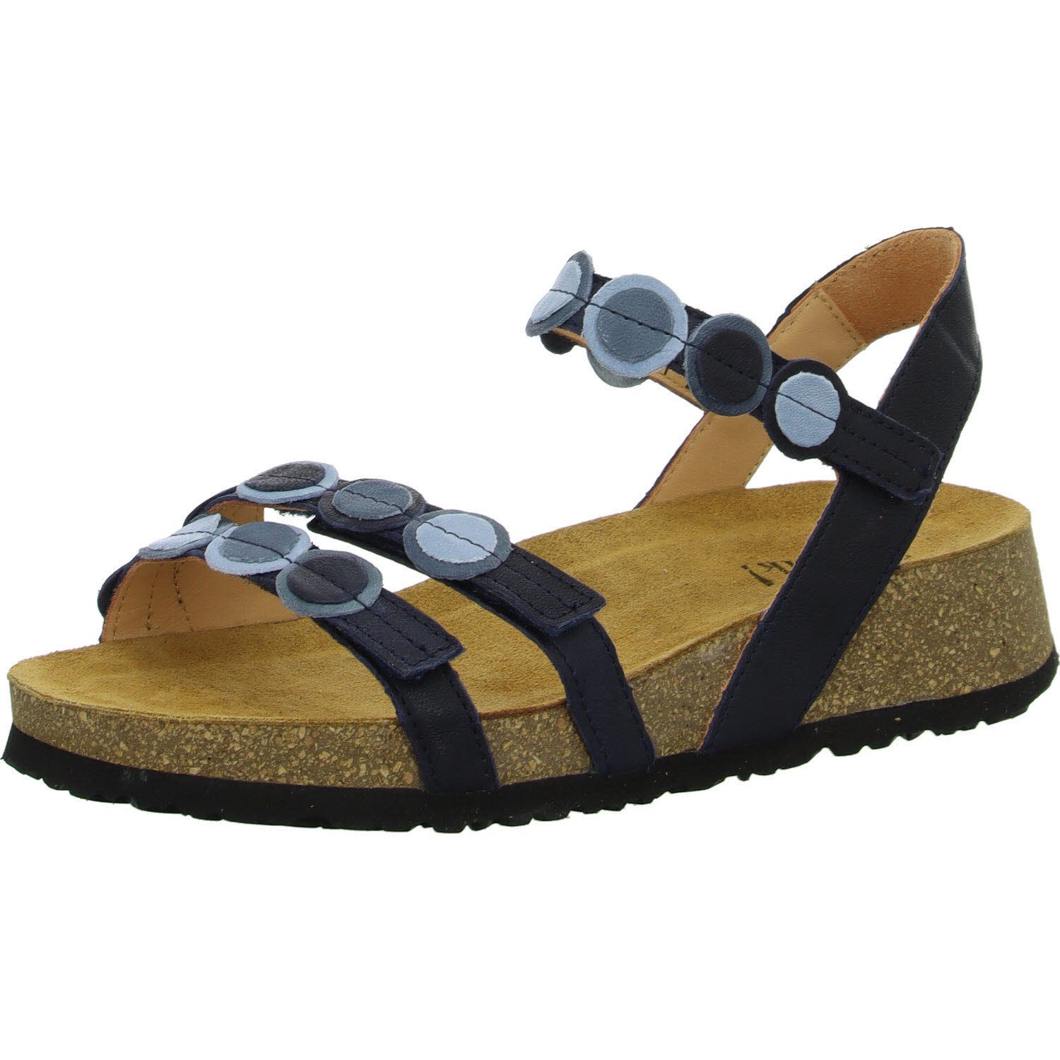 Element 2 von 8 (Bild) – Think Damen Sandalen 3-000322-8020 KOAK navi/kombi F 1/2 (normal)