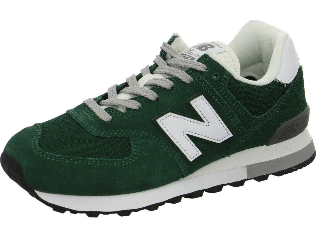 New Balance Herren Schnürschuhe U57421A U574V3 nordic green/NB 103 white normal