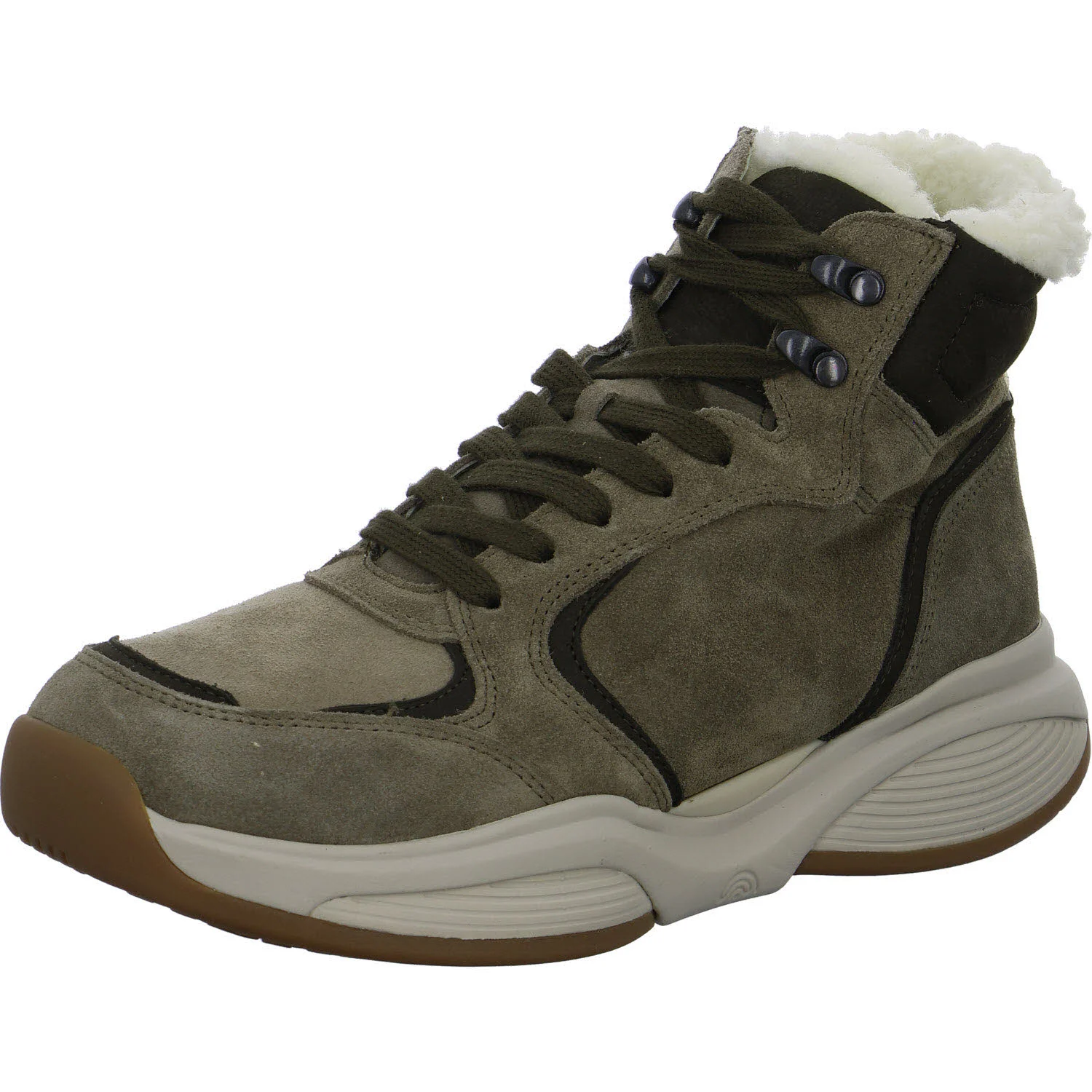 Element 2 von 8 (Bild) – Xsensible Damen Schnürstiefel warm 32007.2/501-HX SWX24 taupe HX (weit)