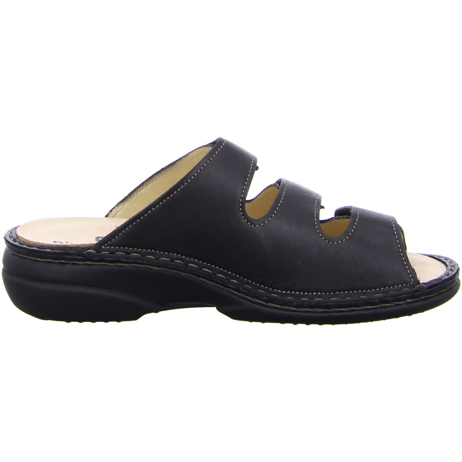 Element 7 von 7 (Bild) – Finn Comfort Damen Pantoletten 82564-014099 Menorca-S schwarz weit