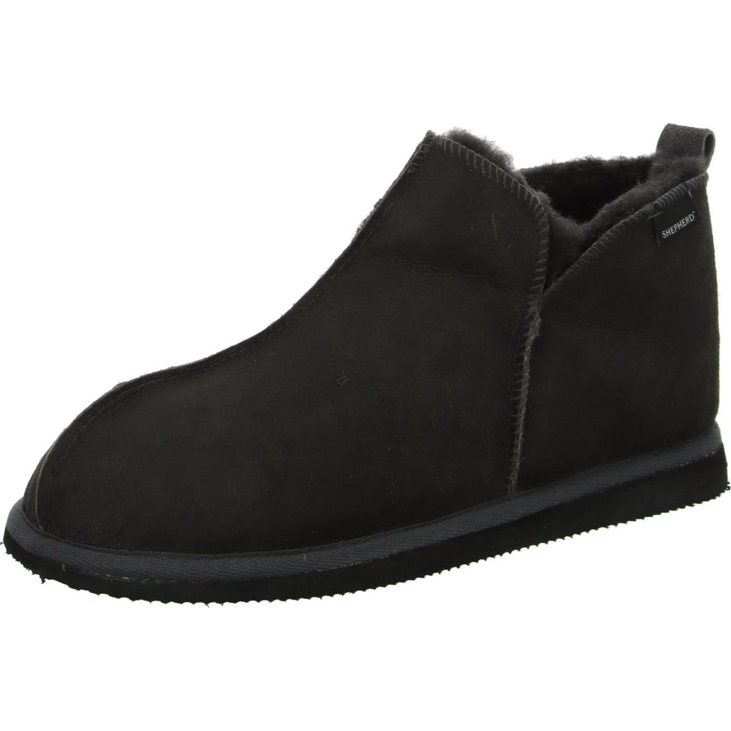 SHEPHERD OF SWEDEN He. Winterheimschuhe,nied.Schnitt 4921066 Anton antique asphalt normal