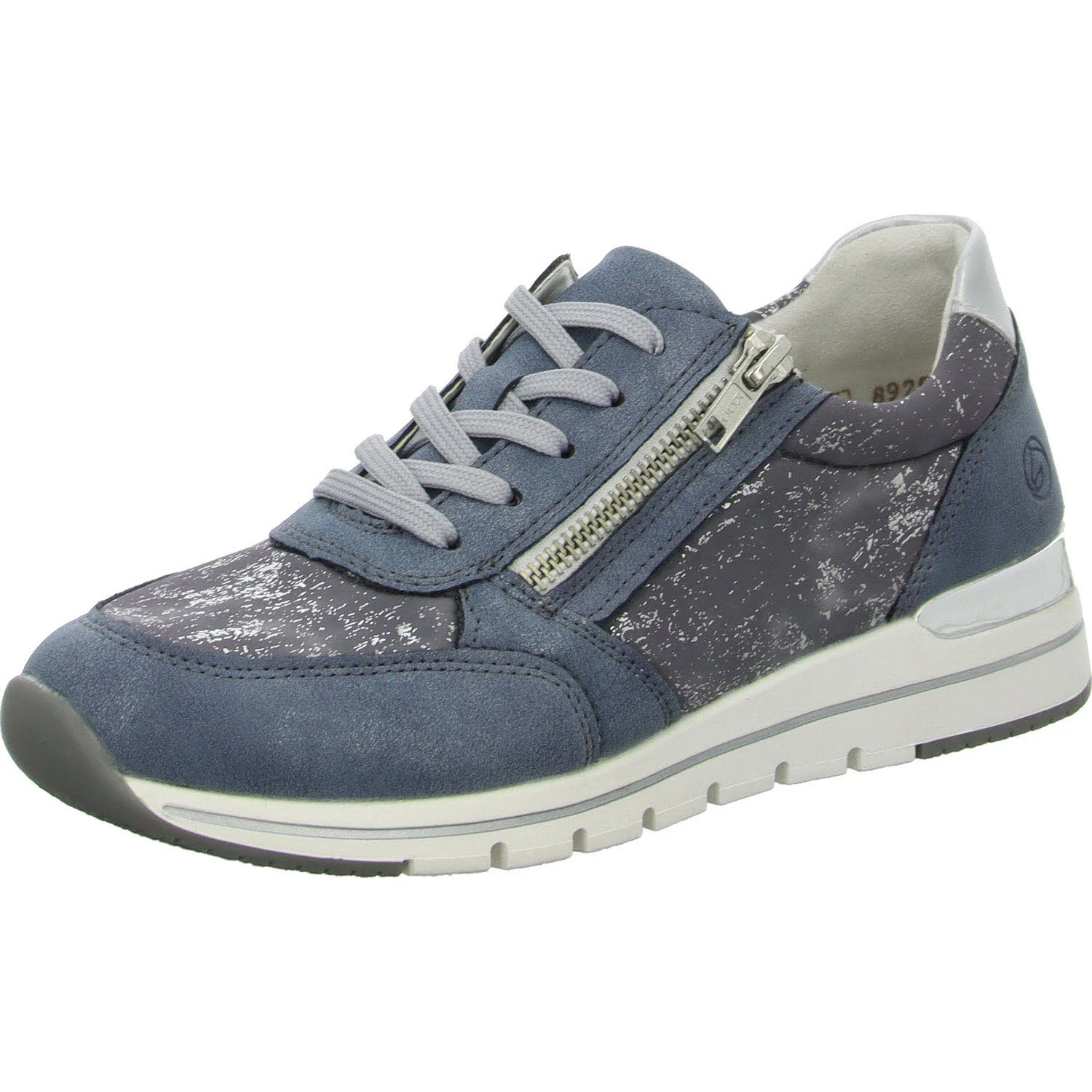 Remonte Damen Schnürschuhe R6700-13 R6700 adria/lightblue-silver G (weit)