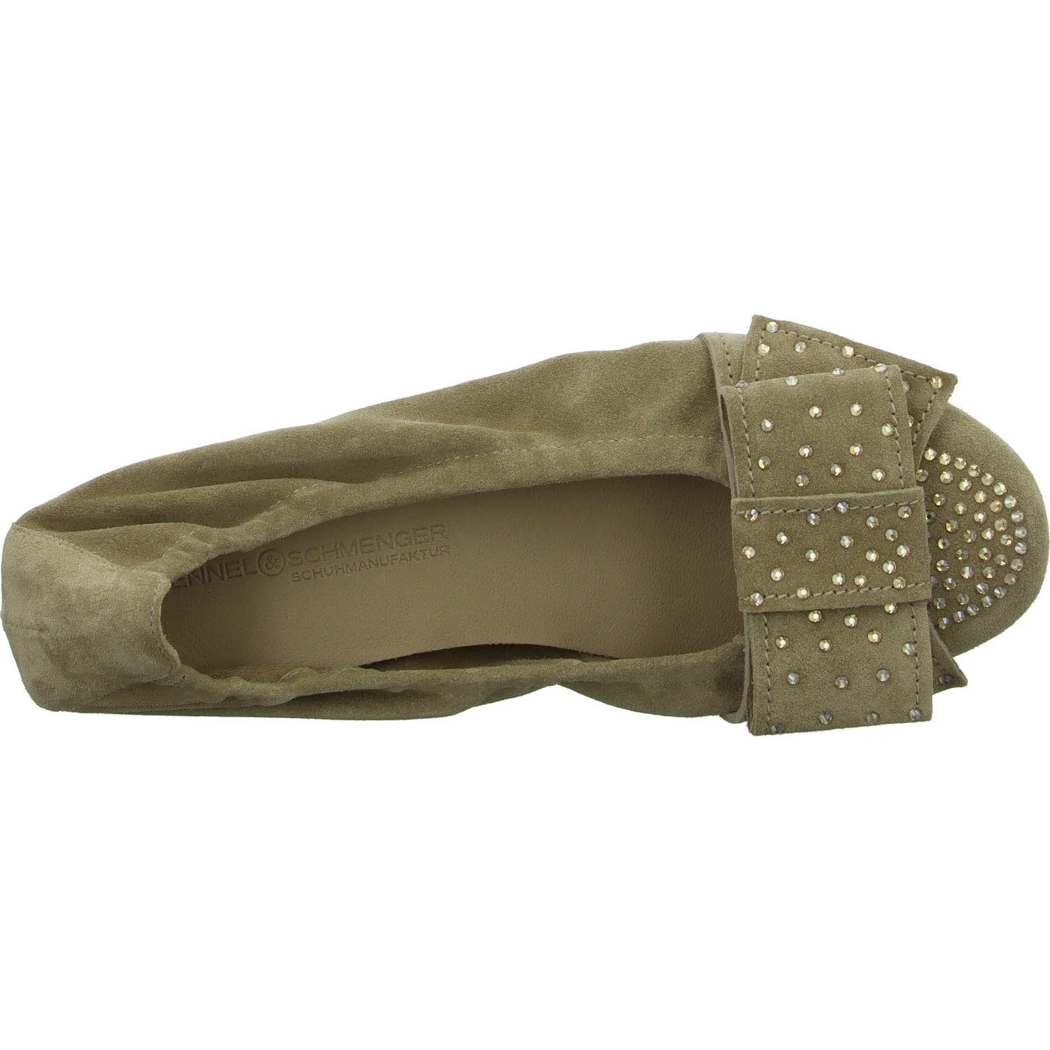 Kennel & Schmenger Damen Ballerina 100130-0120-2250 Malu nuts/beige normal