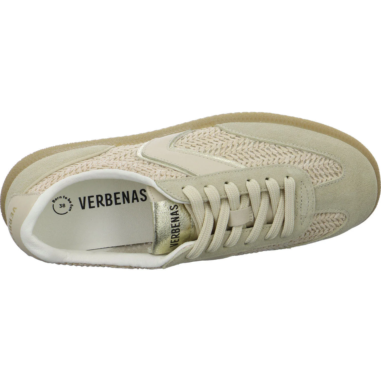 Verbenas Damen Schnürschuhe 9802651061 299 SOUND TROPIC vaniglia/trigo normal