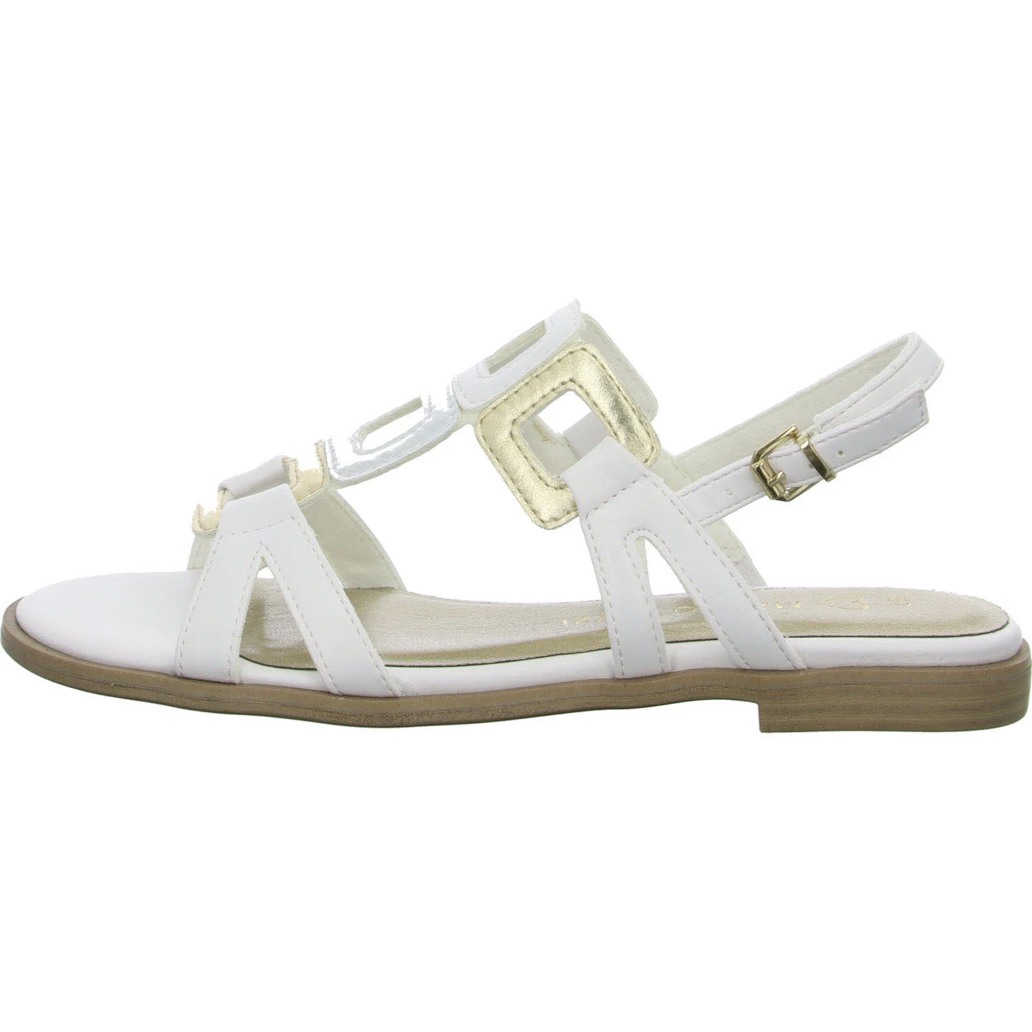 Element 6 von 8 (Bild) – Marco Tozzi Damen Sandalen 2-28145-44/197 2-28145-44 white comb normal