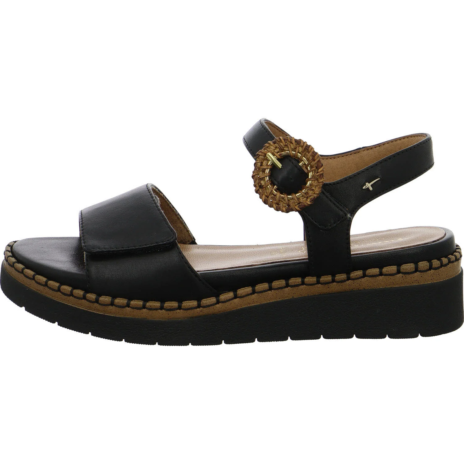 Tamaris Comfort Damen Sandalen 8-88714-46/001 8-88714-46 black weit