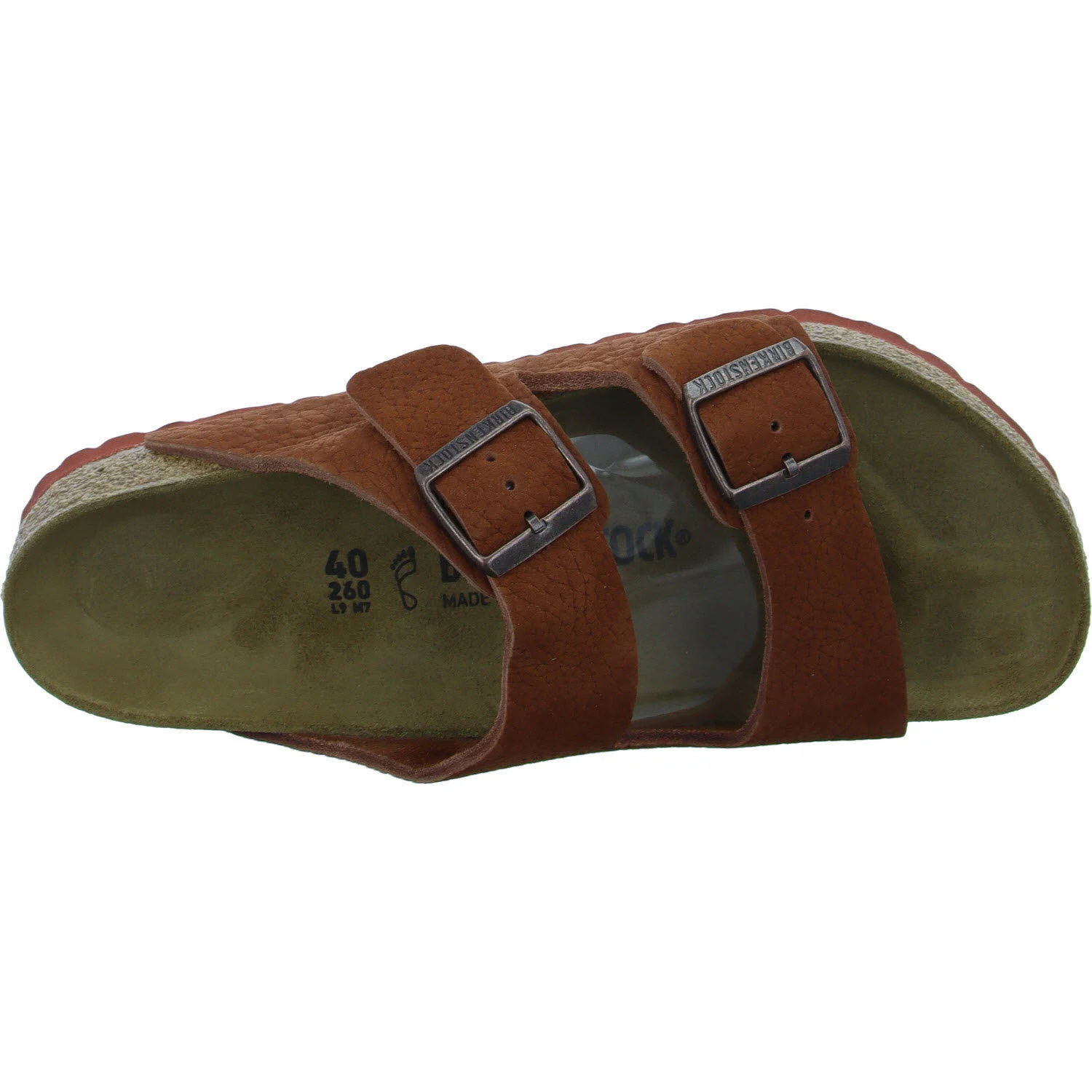 Element 8 von 8 (Bild) – BIRKENSTOCK Pantoletten 1023097 Arizona desert buck burnt normal
