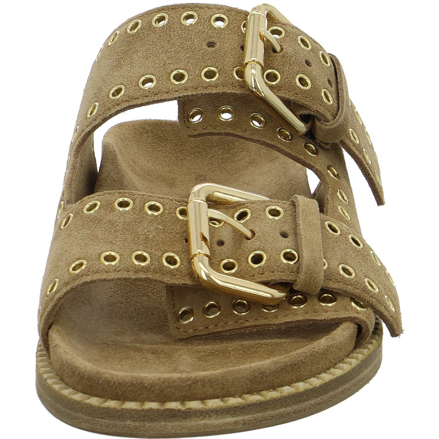 Kennel & Schmenger Damen Pantoletten 136100-0120-2120 Mimi golden brown/gold normal