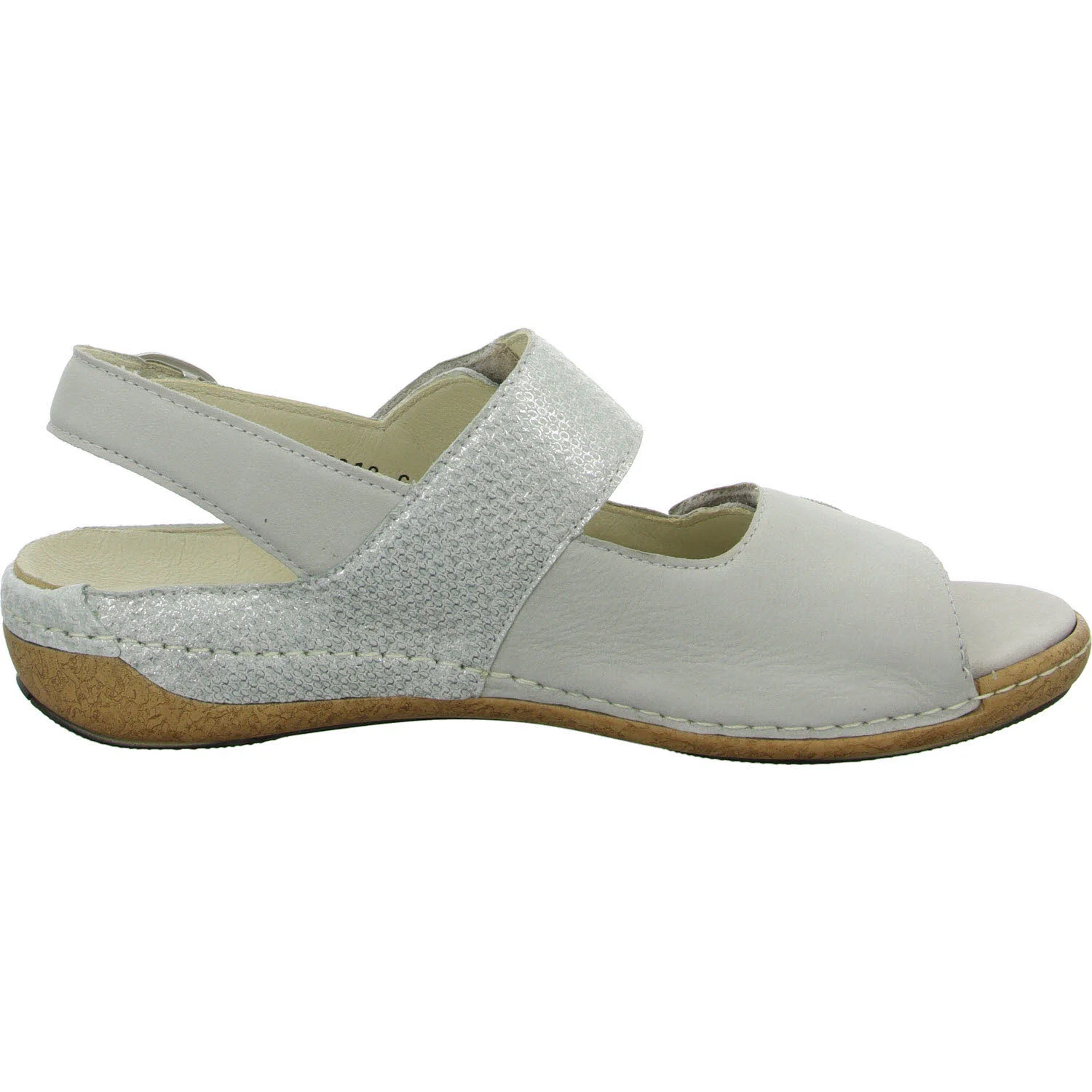 Element 7 von 8 (Bild) – Waldläufer Damen Sandalen 342002-212/424 Heliett cement silber H (weit)