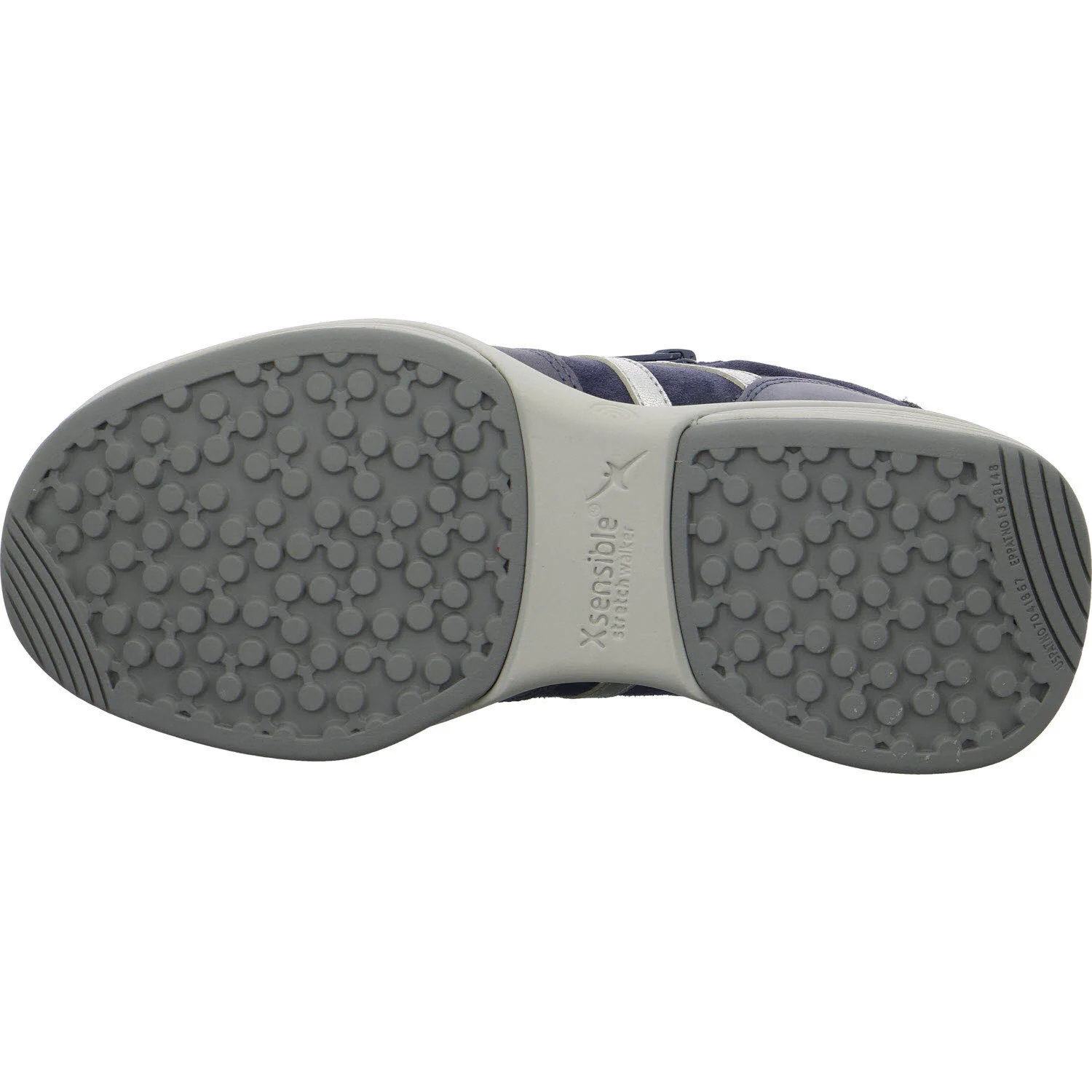 Xsensible Damen Schnürschuhe 30070.2/255-HX SWX3 denim comb HX (weit)