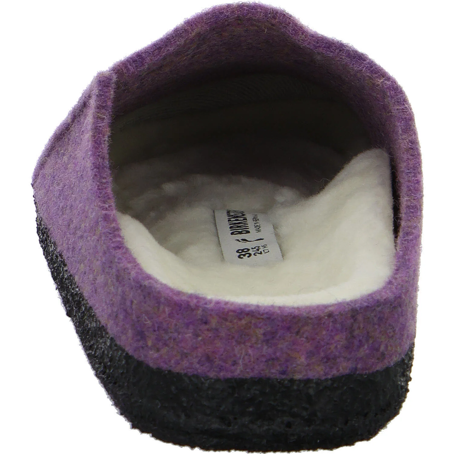 BIRKENSTOCK Damen Winterpantoffel 1030898 Zermatt Shearling mauve melange schmal