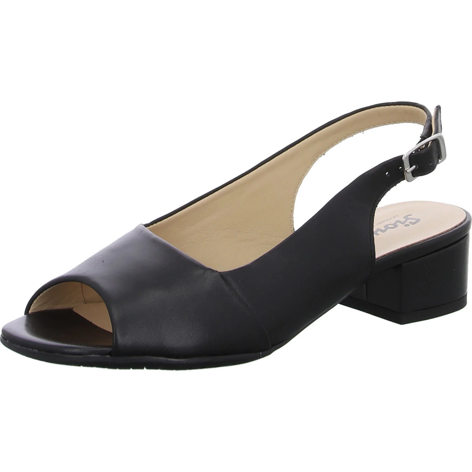Sioux Damen Sandalen 63633 Zippora schwarz G (normal)