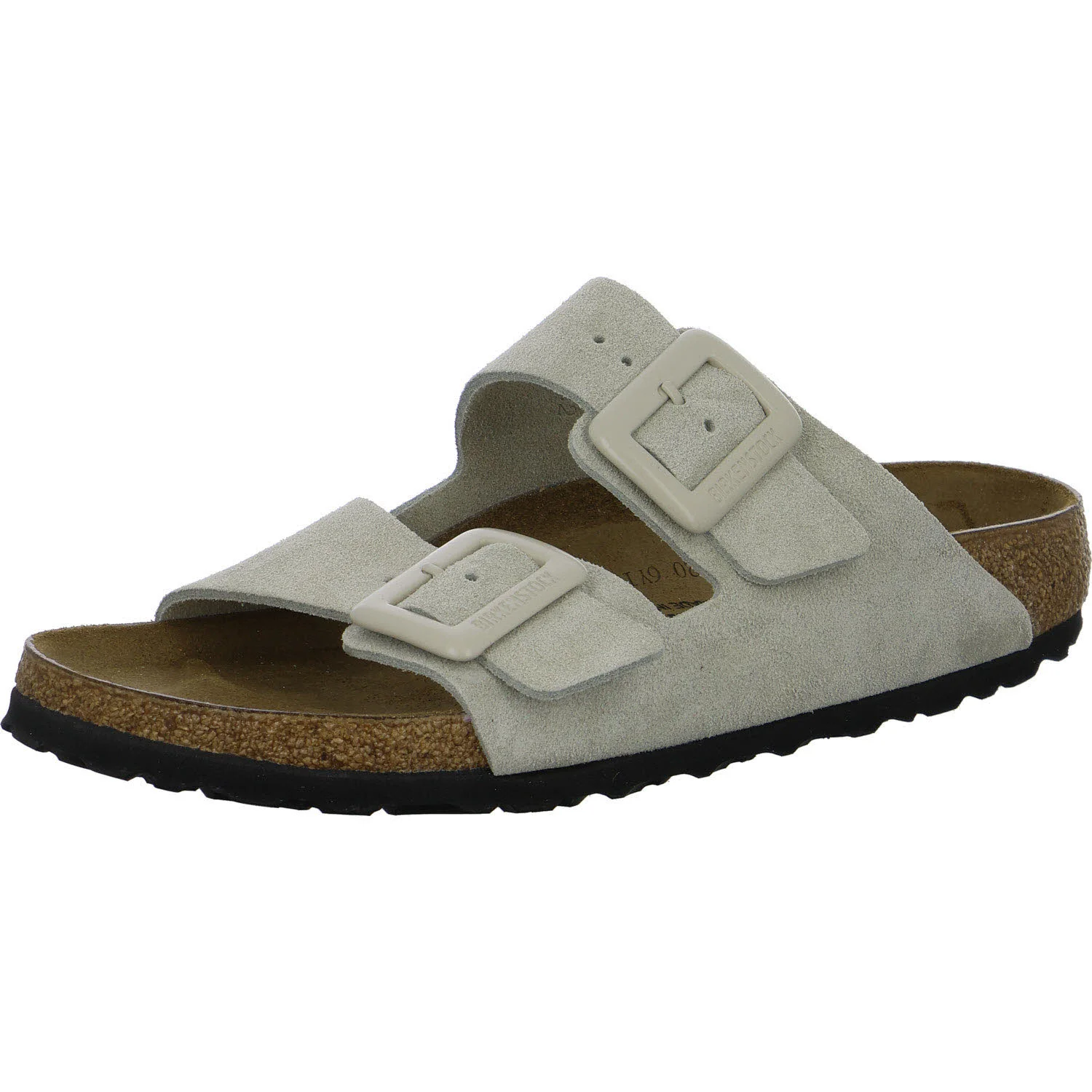 BIRKENSTOCK Pantoletten 1033088 Arizona Cushion Buckle oyster schmal