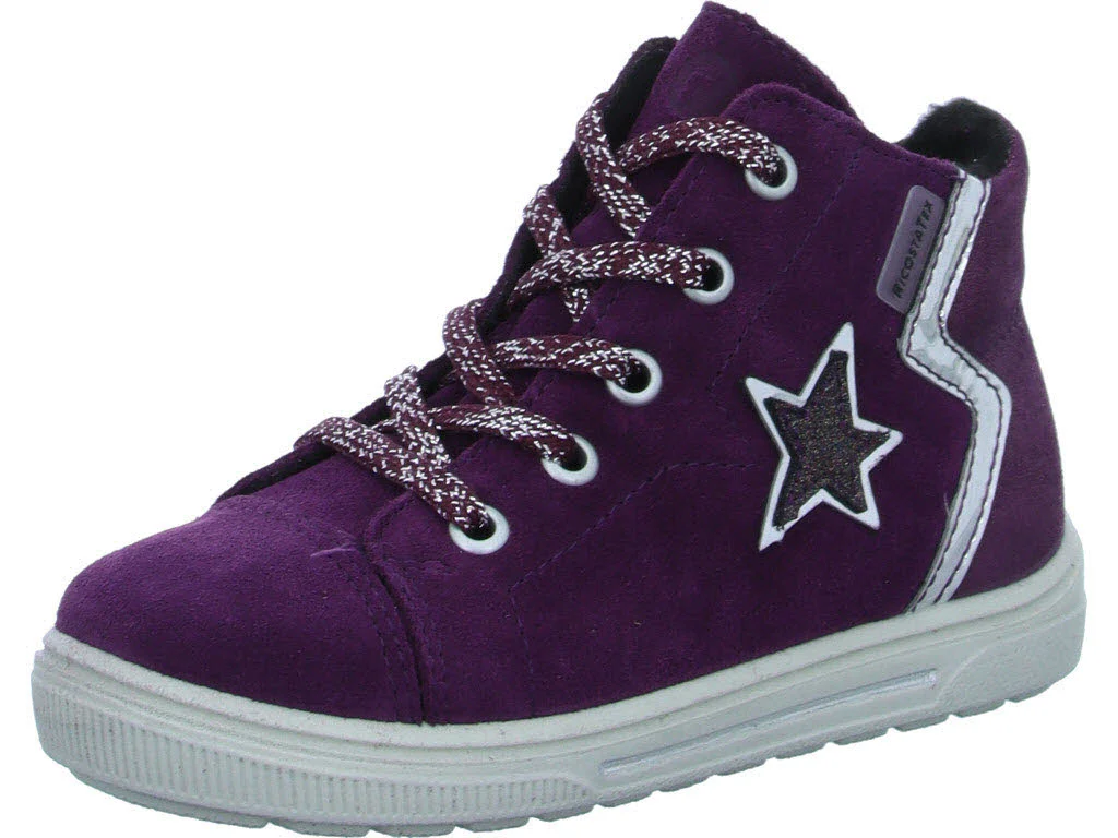 Element 1 von 8 (Bild) – Ricosta Kinder Schnürstiefel 50 7300802/390 MEL merlot WMS mittel