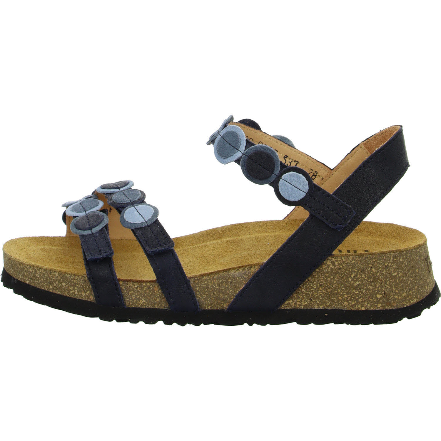 Element 6 von 8 (Bild) – Think Damen Sandalen 3-000322-8020 KOAK navi/kombi F 1/2 (normal)