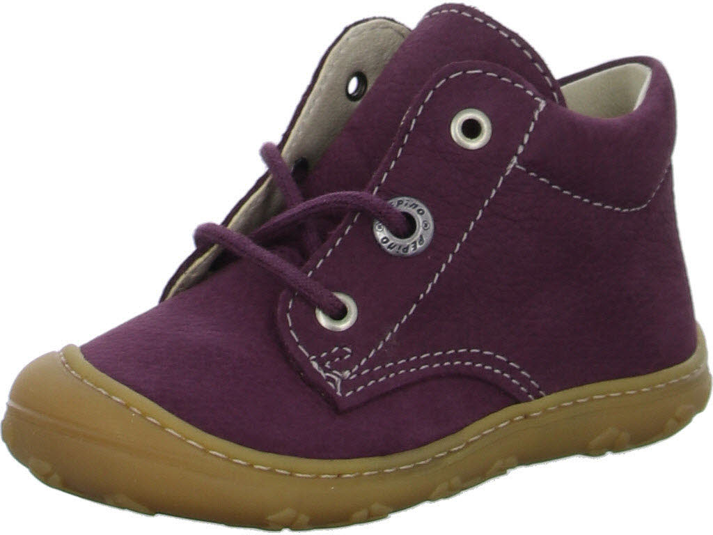 Ricosta Kinder Halbschuhe zum Schnüren 50 1200102/380 CORY pflaume WMS mittel