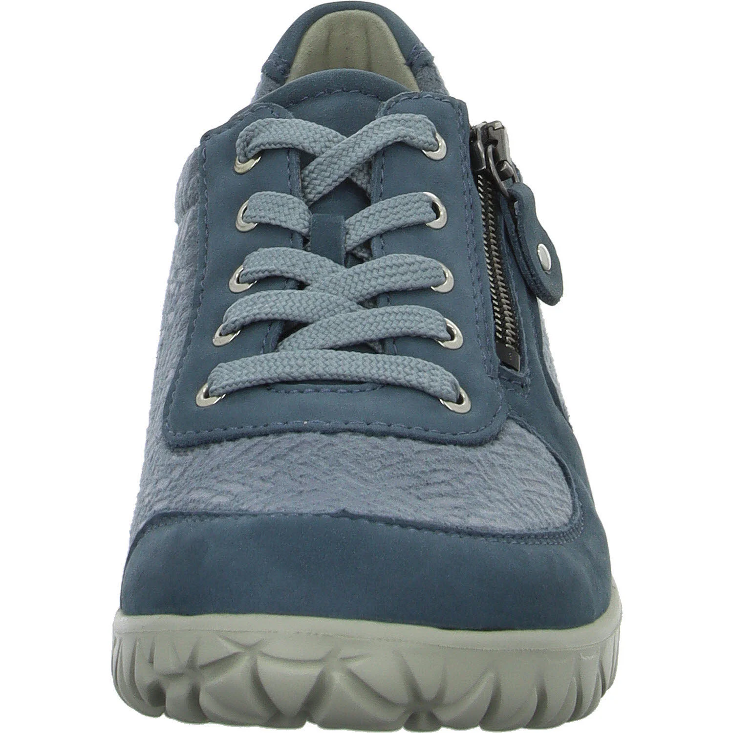 Element 3 von 8 (Bild) – Waldläufer Damen Schnürschuhe H89001-227/263 Havy Soft denim H (weit)