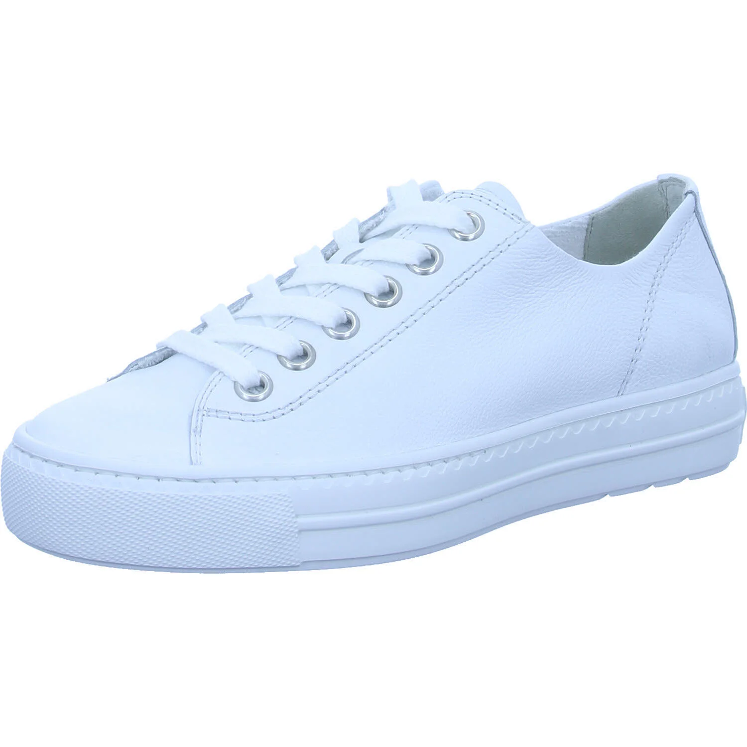 Element 2 von 7 (Bild) – Paul Green Damen Schnürschuhe 5704-017 5704 white/silver normal