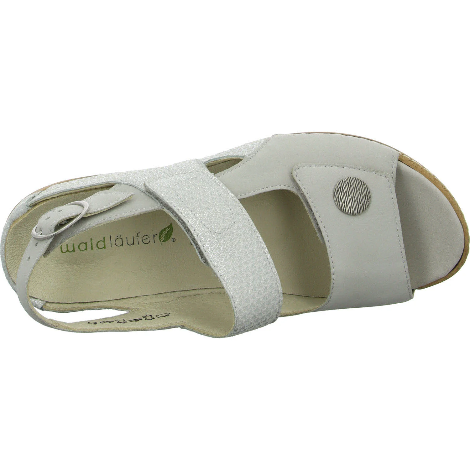 Element 8 von 8 (Bild) – Waldläufer Damen Sandalen 342002-212/424 Heliett cement silber H (weit)