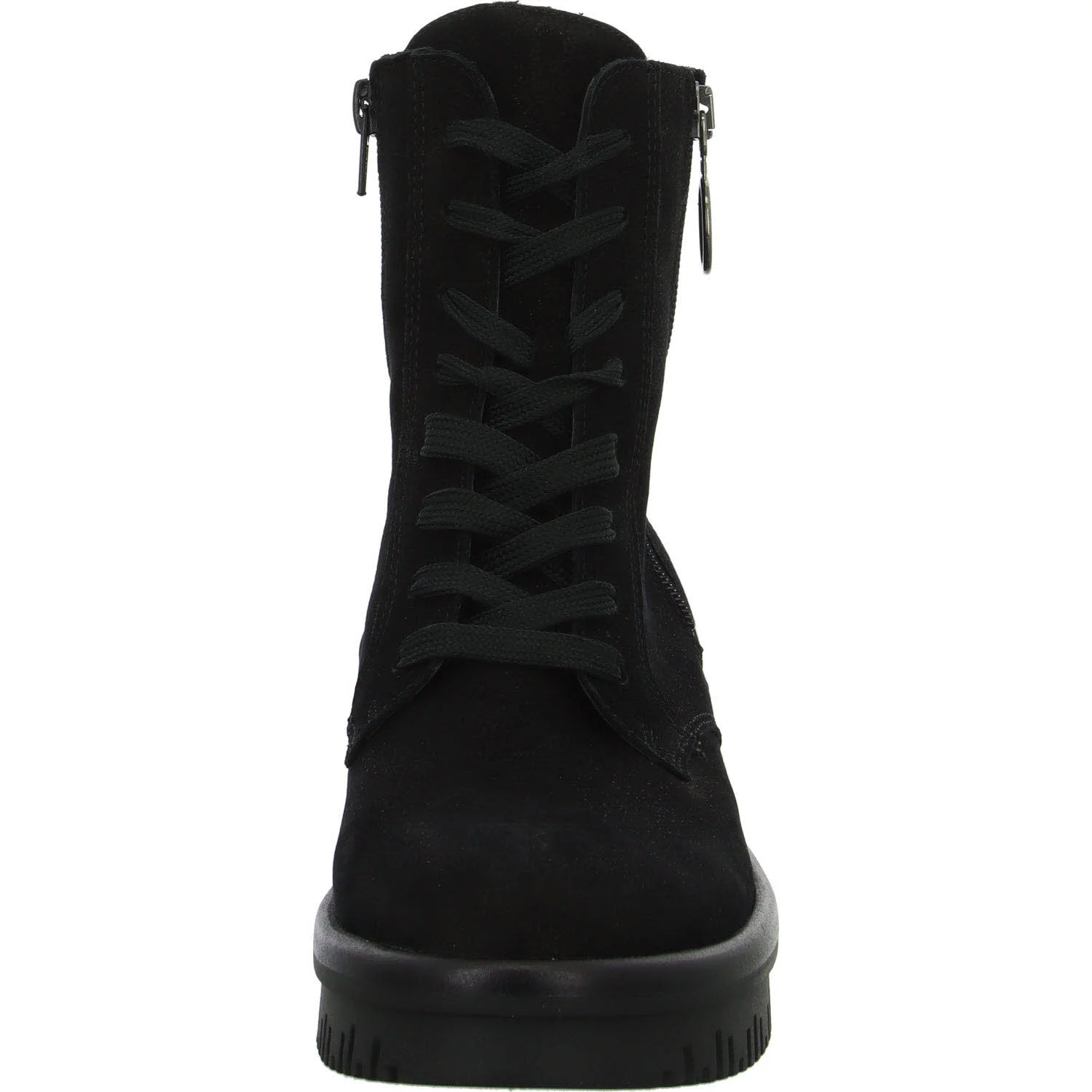 Element 3 von 8 (Bild) – Waldläufer Damen Schnürstiefel 934802-189/001 H-Alea scwarz H (weit)