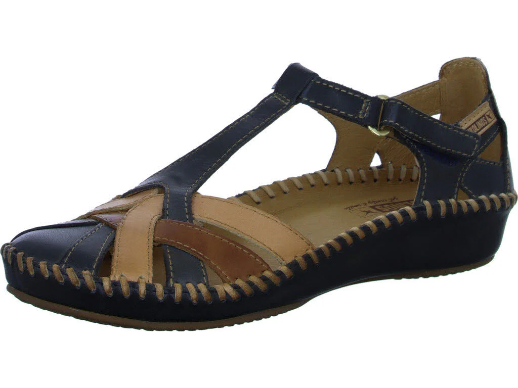 Pikolinos Damen Sandalen 655-0732C5 323 P. Vallarta NAVY BLUE normal