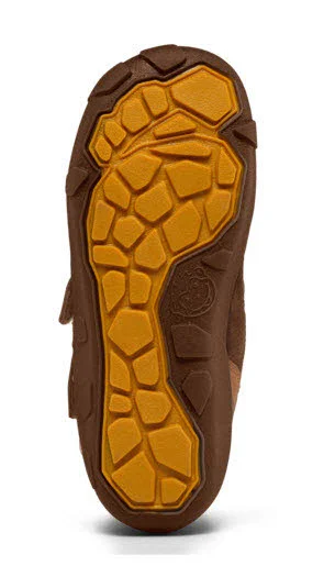 Affenzahn Kinder Winterstiefel 01683-70111 Winterstiefel Leder Winty Tiger gelb, braun, beige normal