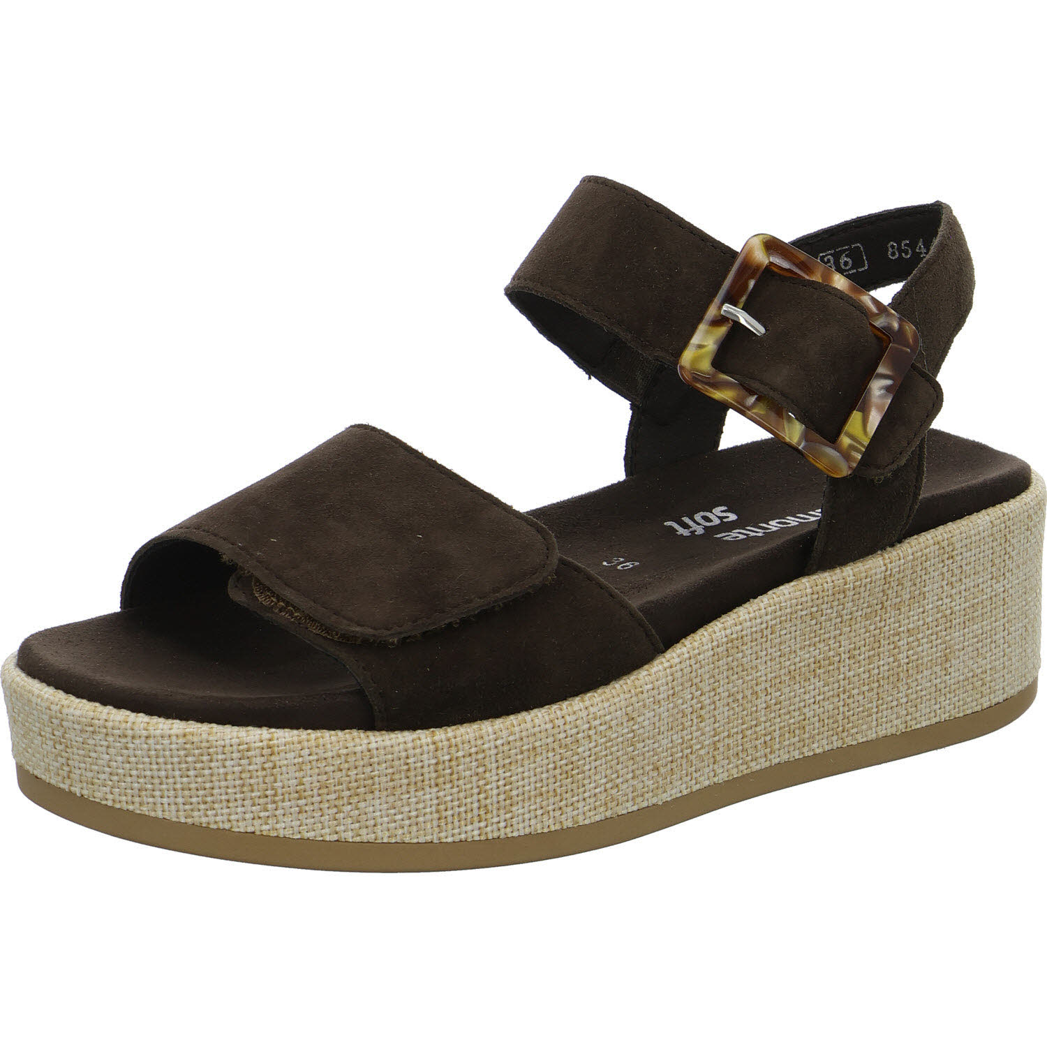 Remonte Damen Sandalen D1N54-25 D1N54 havanna F 1/2 (normal)