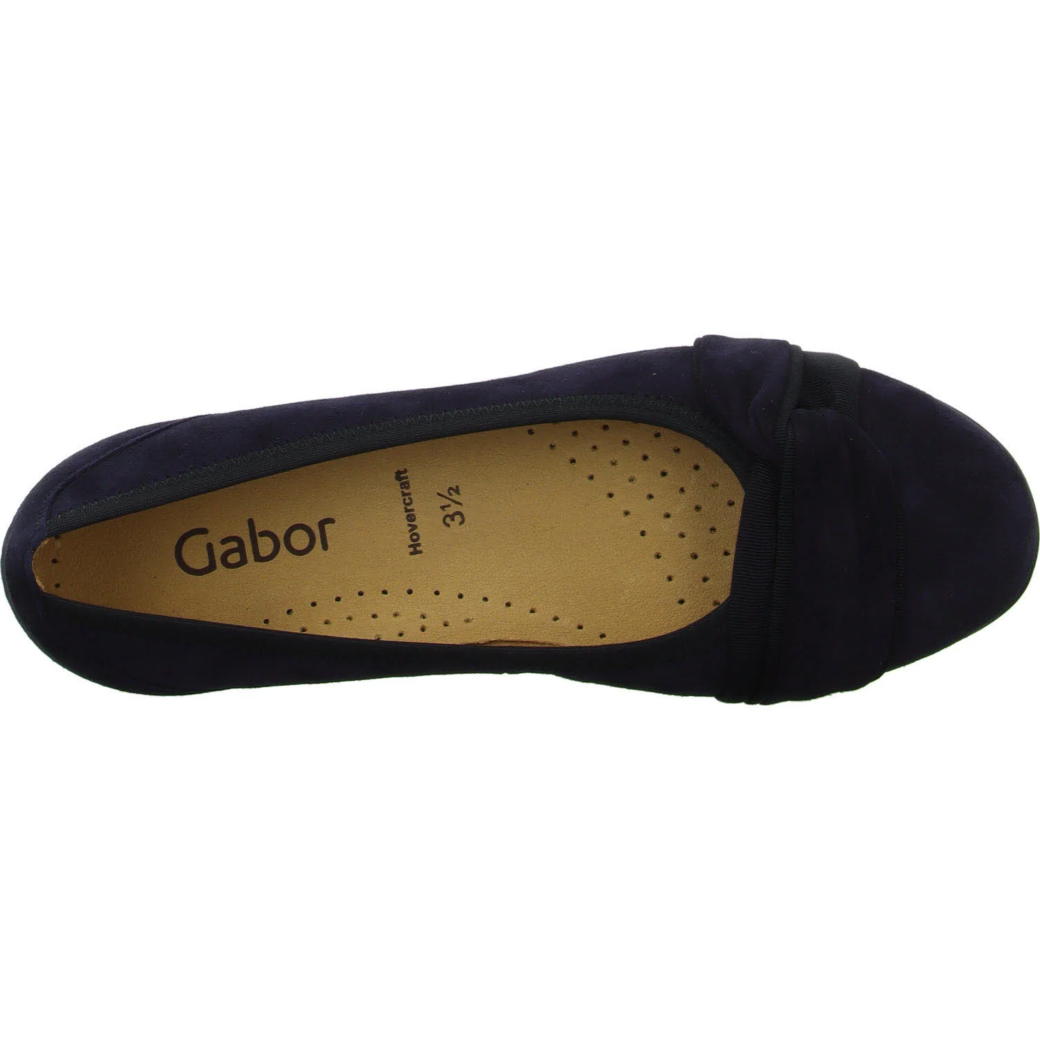 Gabor Damen Ballerina 04.165.16 04.165 dark-blue F (schmal/normal)