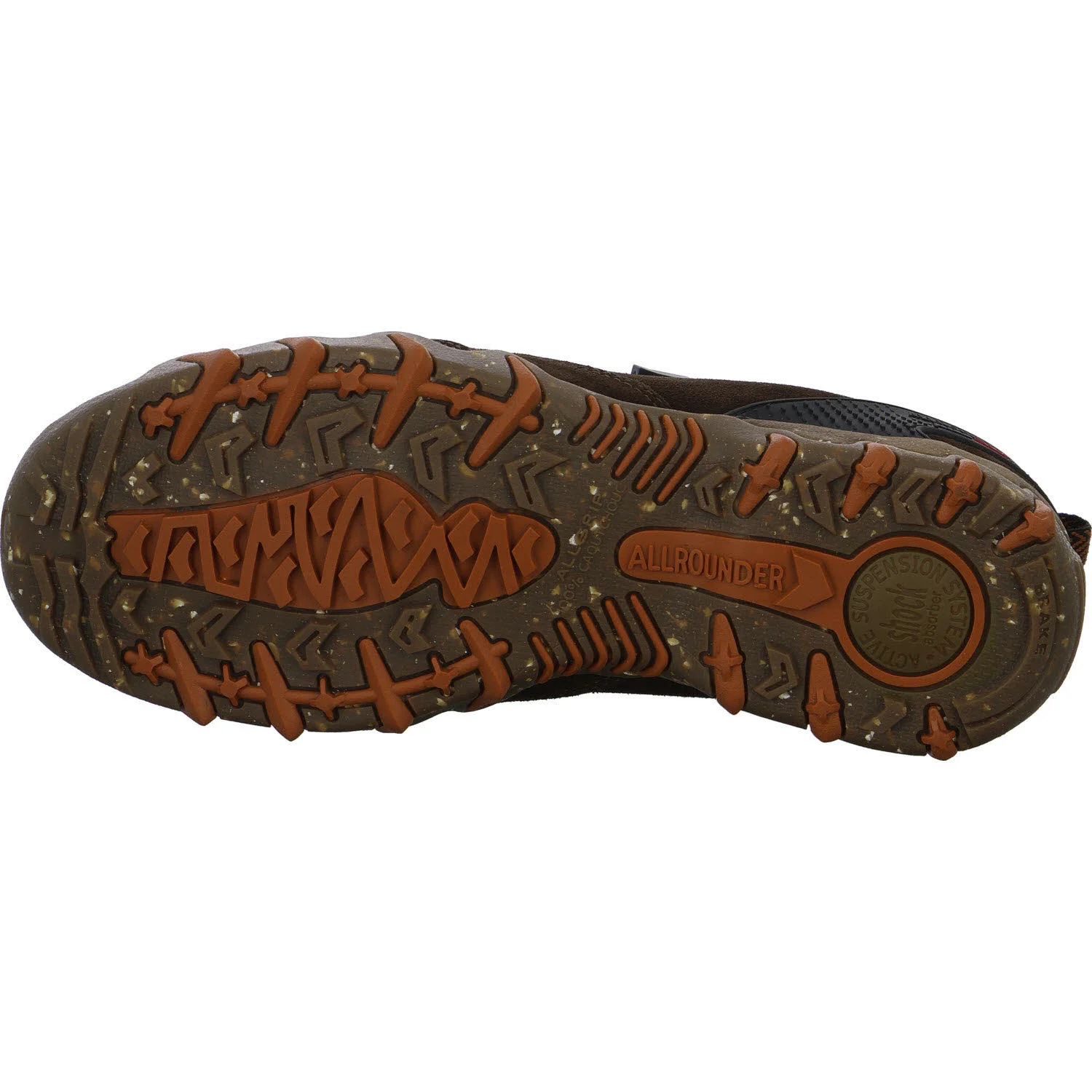 Allrounder by Mephisto Damen Schnürschuhe P2008401 Nizar-Tex corvino normal