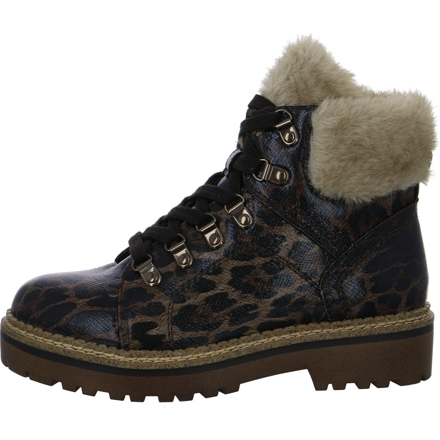 Element 6 von 8 (Bild) – Tamaris Damen Schnürstiefel warm 1-26263-43-36Z 1-26263-43 brown leopard normal