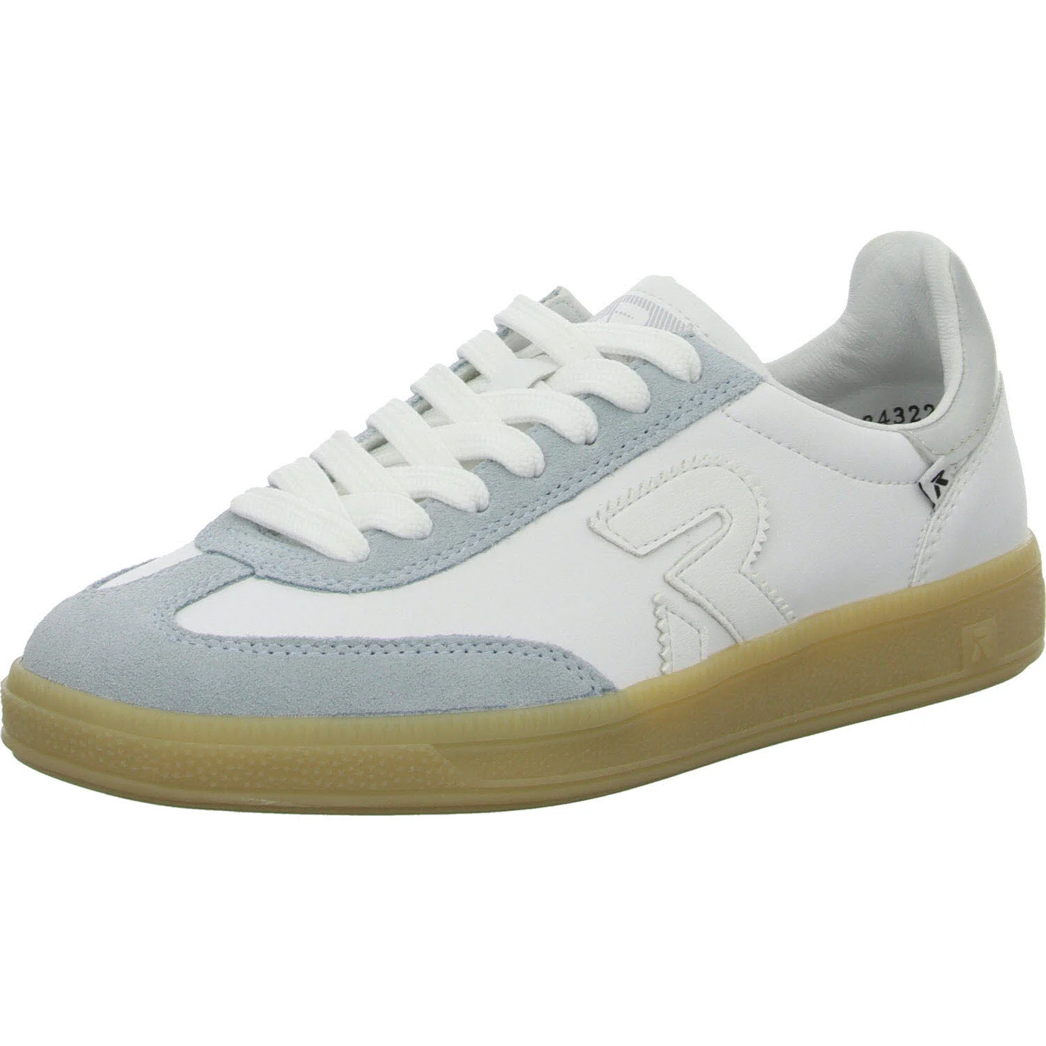 Element 2 von 8 (Bild) – Rieker Damen Schnürschuhe W2200-84 W2200 bleu/weiss/weiss/perlmutt G 1/2 (weit)