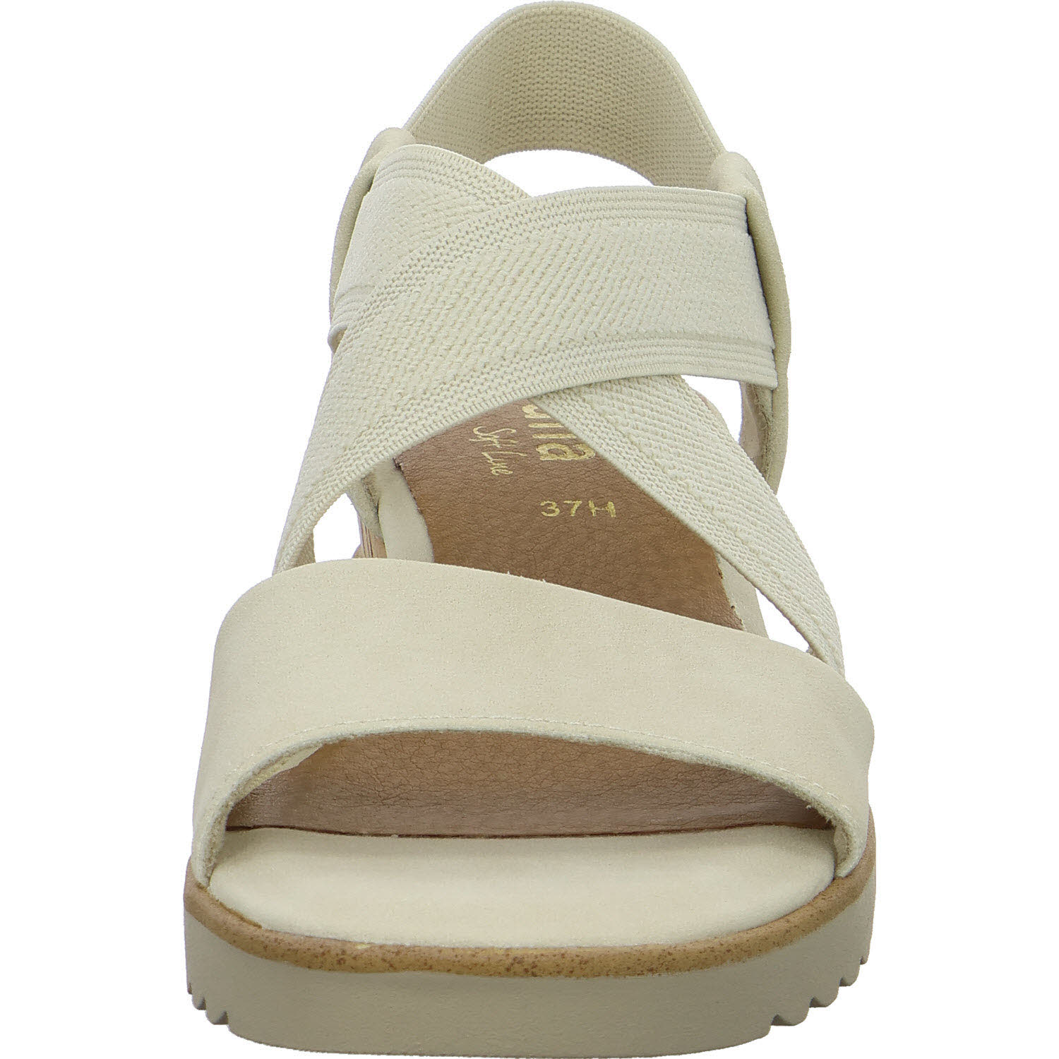 Jana Damen Sandalen 8-28764-46/400 8-28764-46 beige H (weit)