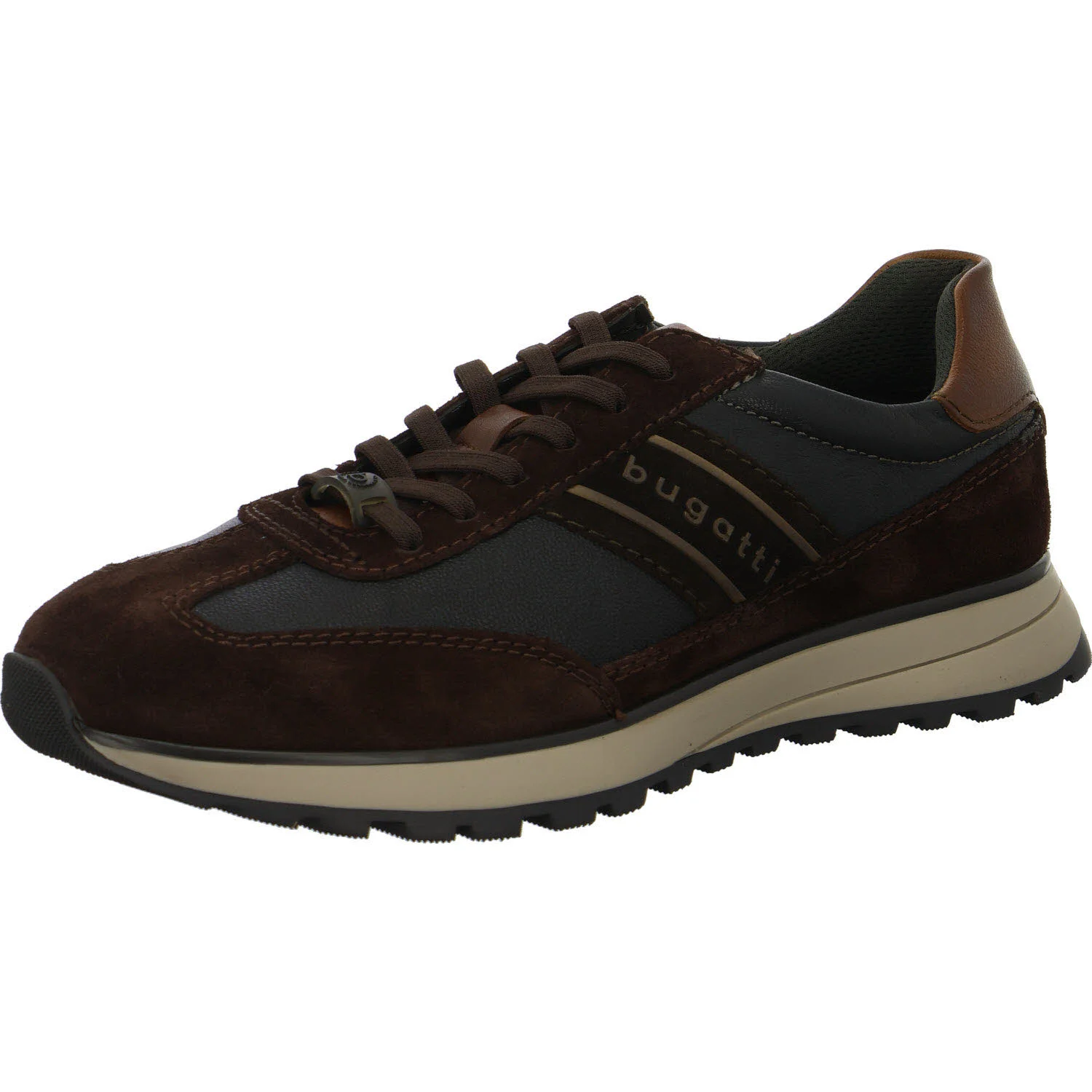 Bugatti men Herren Schnürschuhe 332AWC031410-6111 332AWC031410 dark brown/dark grey normal