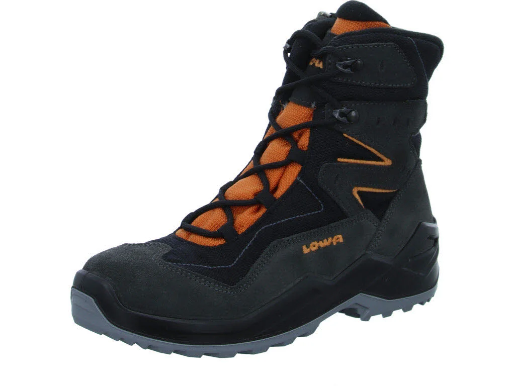 Element 1 von 8 (Bild) – Lowa Kinder Winterstiefel 640530/650530/9728 Lino GTX graphit/orange normal