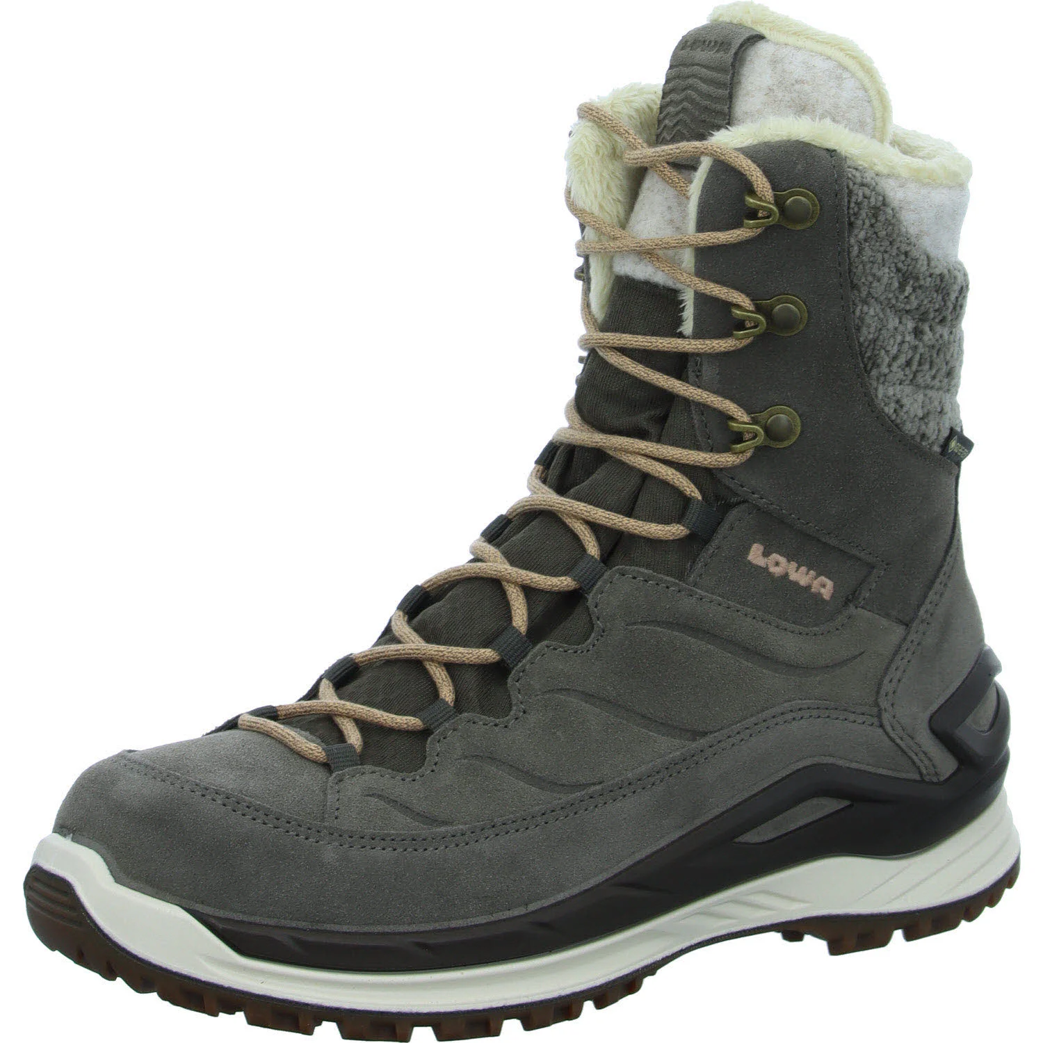 Element 2 von 8 (Bild) – Lowa Damen Schnürstiefel warm 421417/9514 Calceta Evo GTX Ws stein/biscuit normal