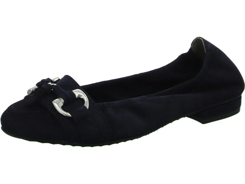 Kennel & Schmenger Damen Ballerina 51-10300.488 Malu ocean/silver normal