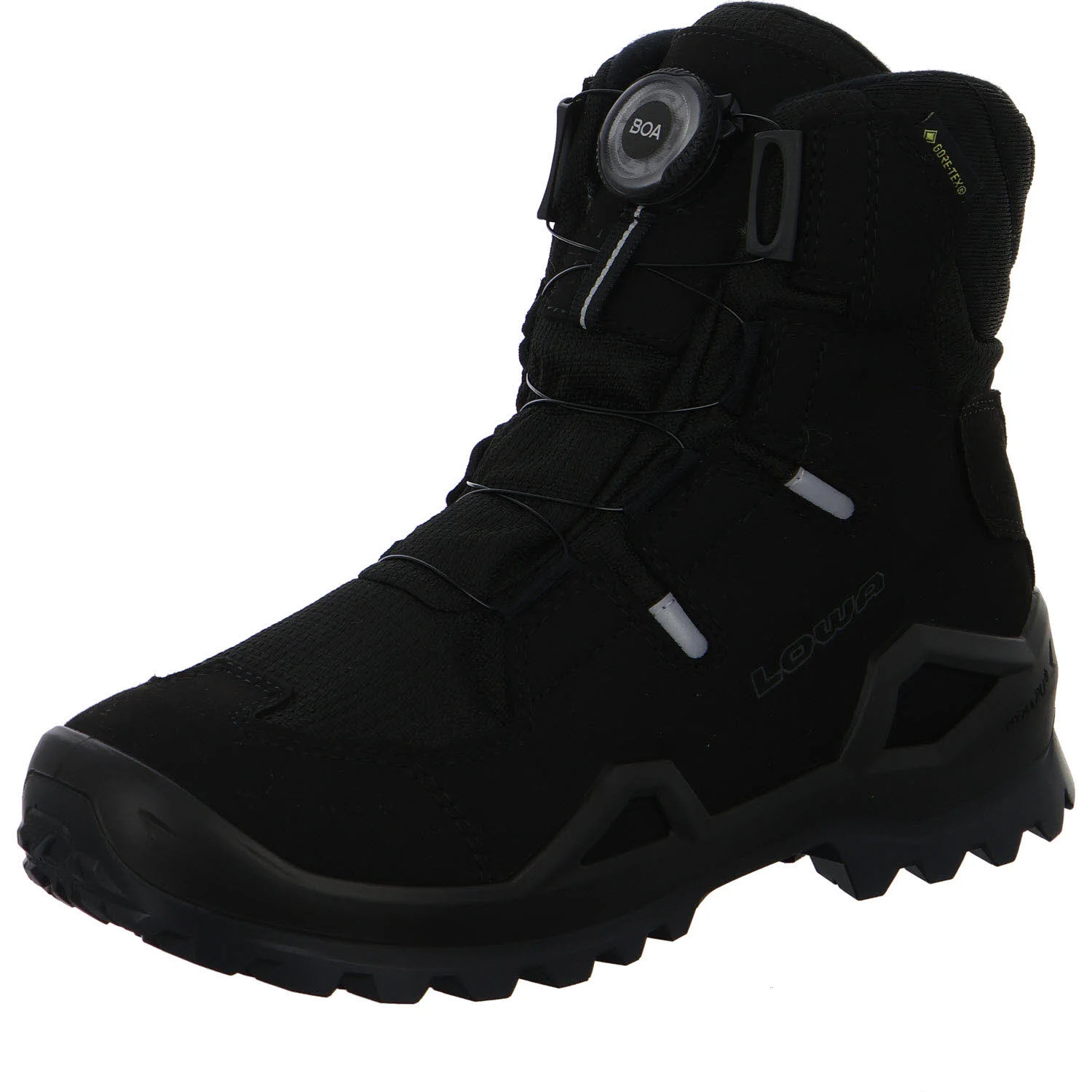 Element 2 von 8 (Bild) – Lowa Kinder Winterstiefel 641745/9999 Milo Evo GTX Hi Boa Jr schwarz/schwarz normal
