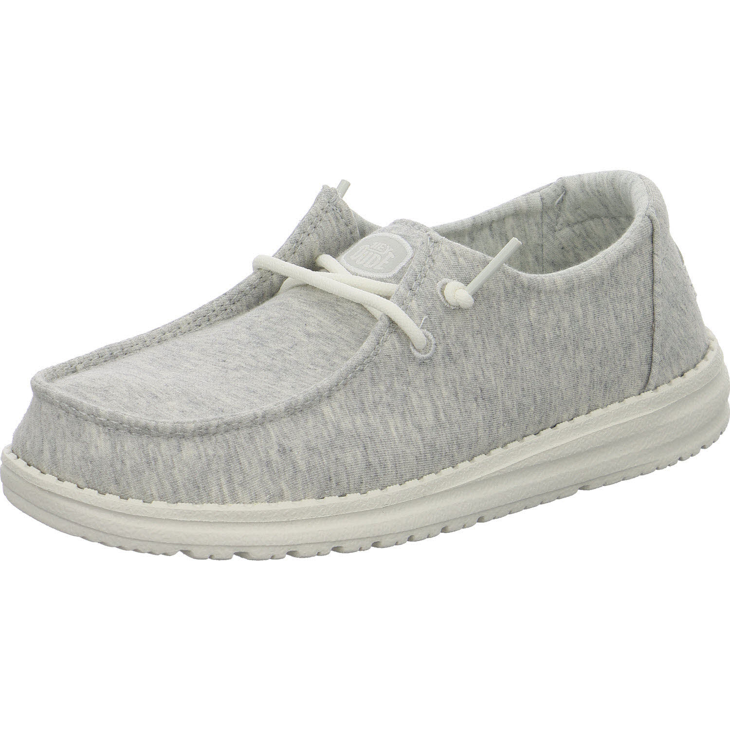 heydude Damen Slipper HD45434-007 Wendy Stretch Jersey light grey weit