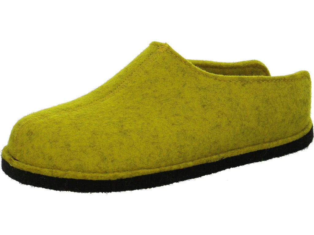 Haflinger Damen Winterpantoffel 311013-0-139 Flair Smily curry normal