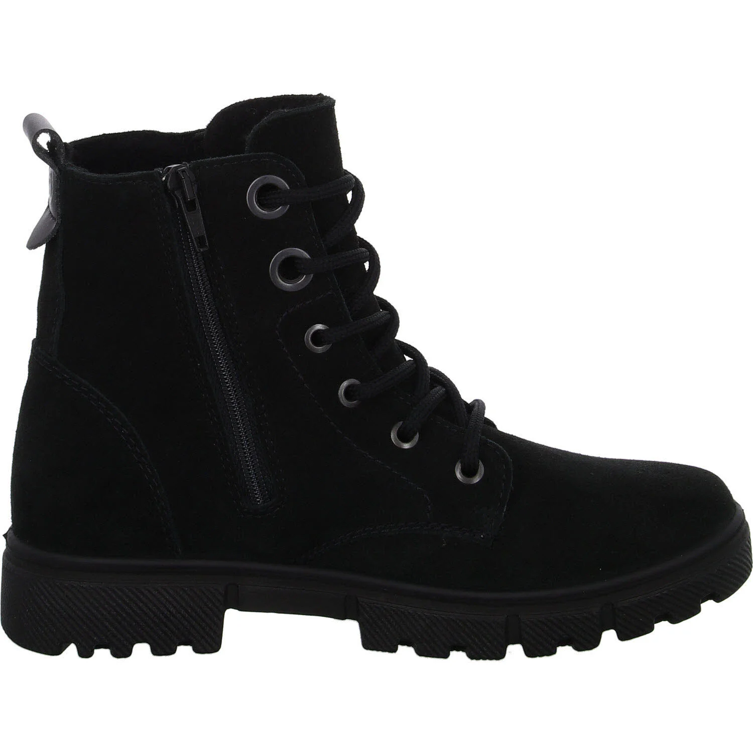 Ricosta Kinder Schnürstiefel 50 8000102 090 Suri schwarz WMS mittel