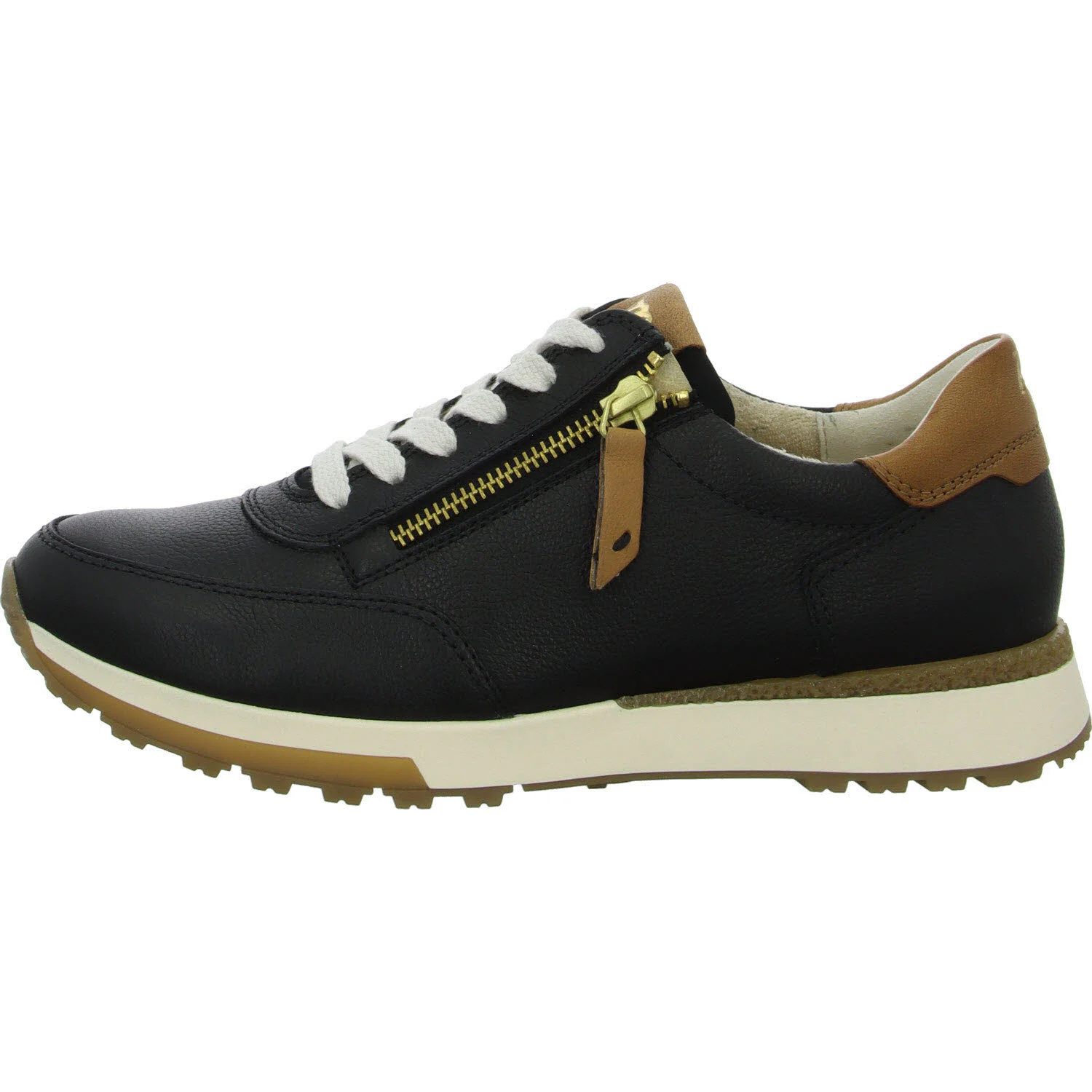 Element 6 von 8 (Bild) – Paul Green Damen Schnürschuhe 5310-020 5310 black/cuoio normal