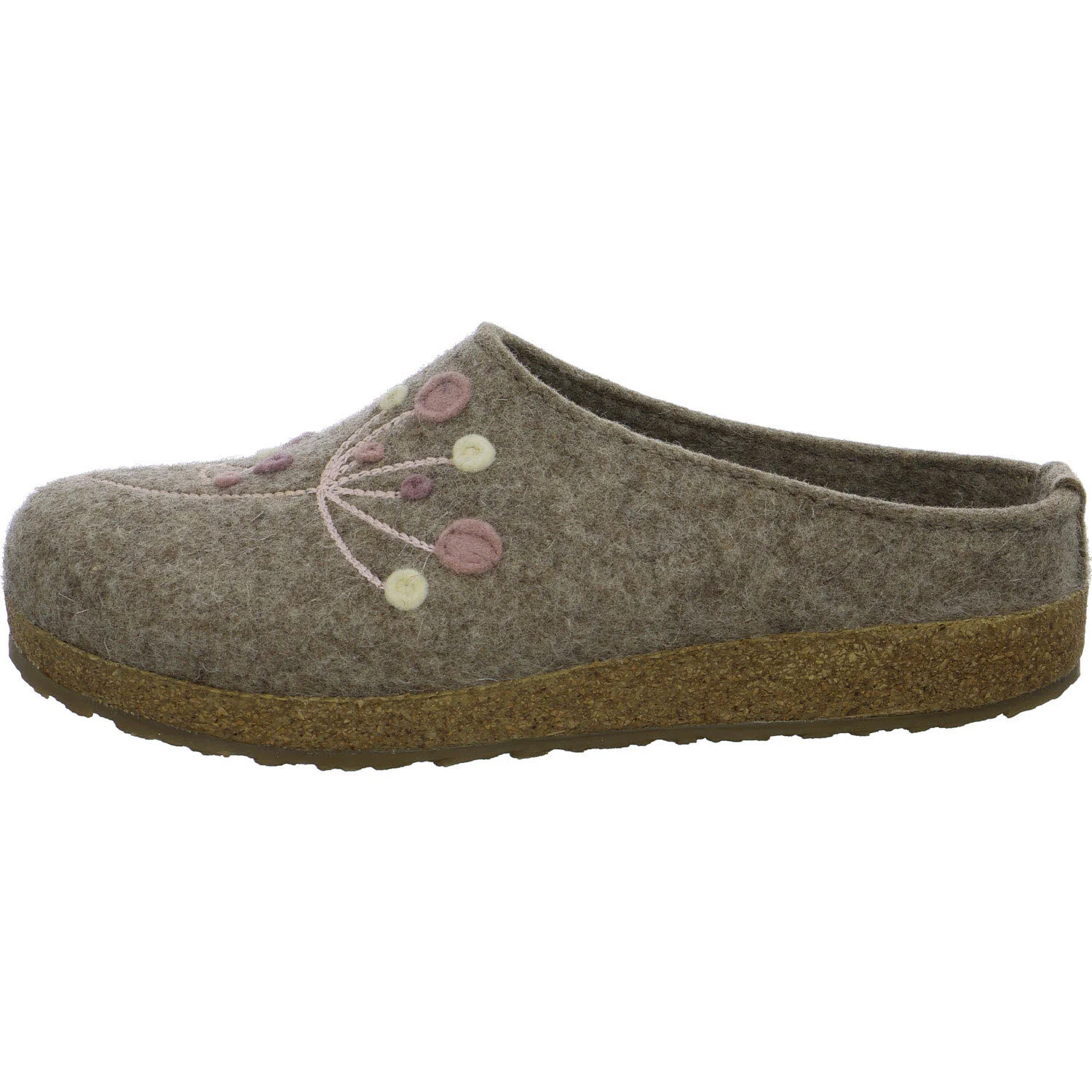 Haflinger Damen Winterpantoffel 751009-0-550 Grizzly Amaya torf normal