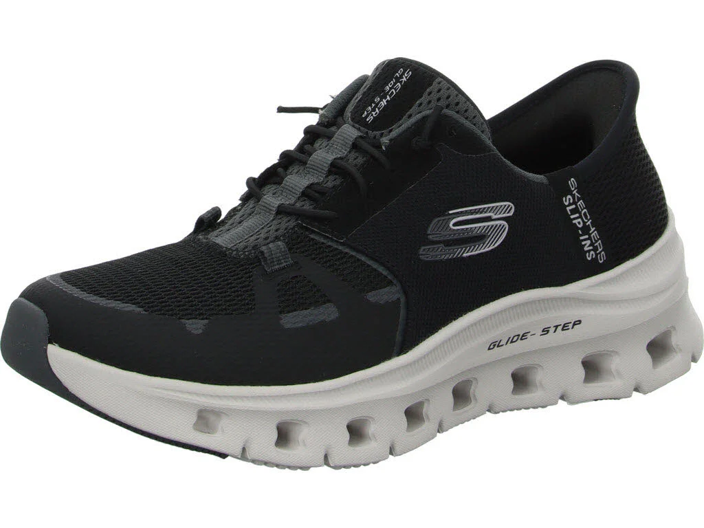 Skechers Damen Slipper 150420 BKCC Glide-Step Pro black/charcoal normal