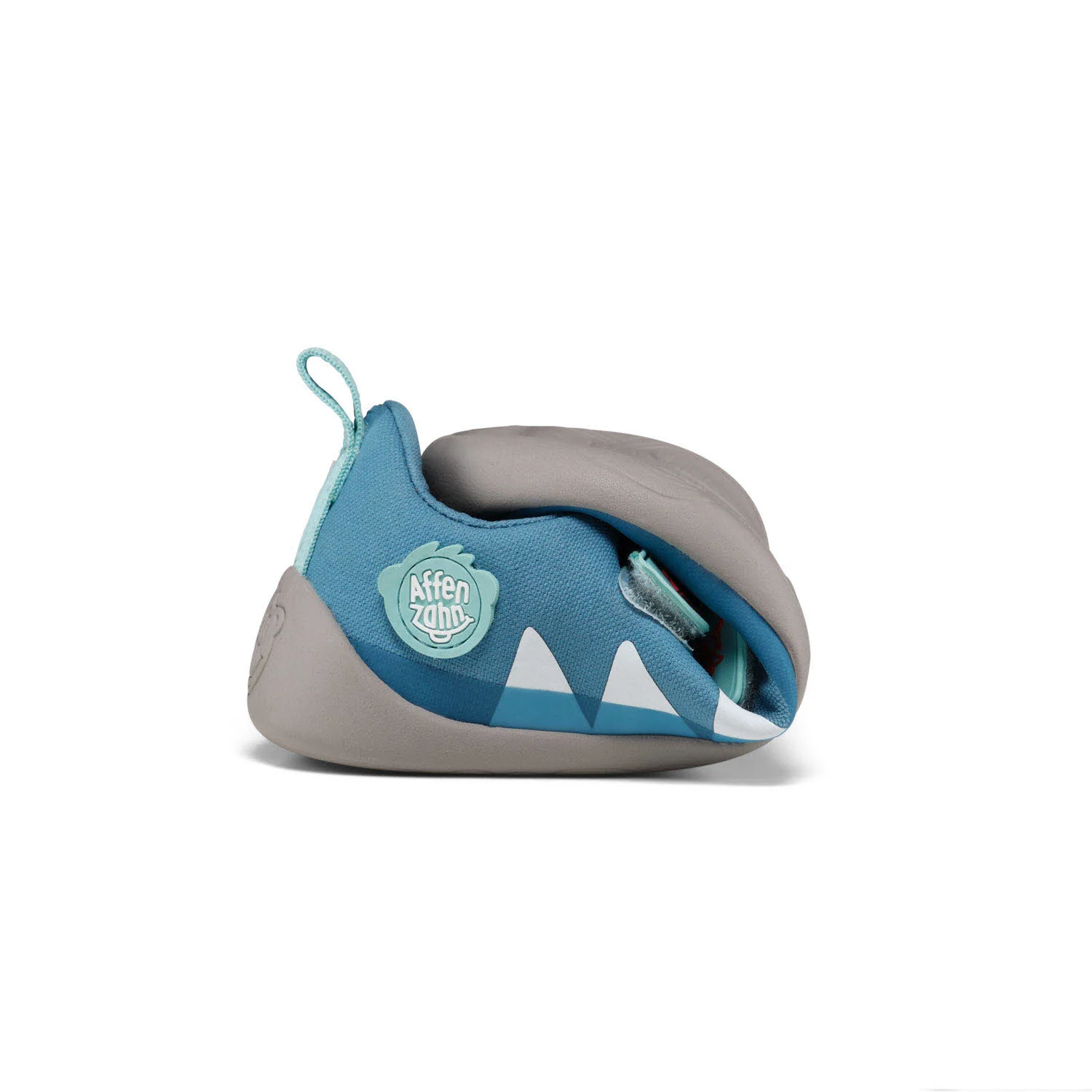 Affenzahn Kinderschuh zum Schlupfen 00391-30211 Lucky Hai blau normal