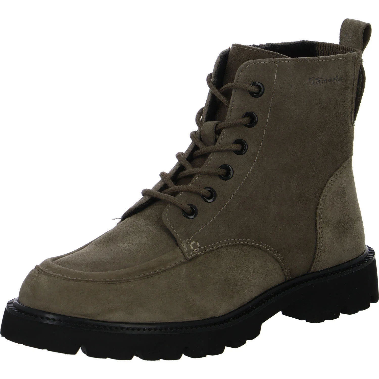 Element 2 von 8 (Bild) – Tamaris Comfort Damen Schnürstiefel 8-85110-47-377 8-85110-47 taupe suede weit
