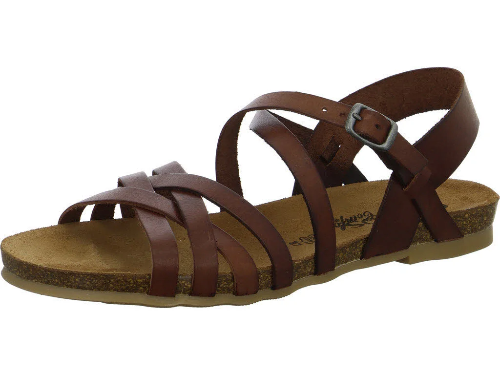 Cosmos Damen Sandalen 6106807-32 6106807 dunkelbraun normal