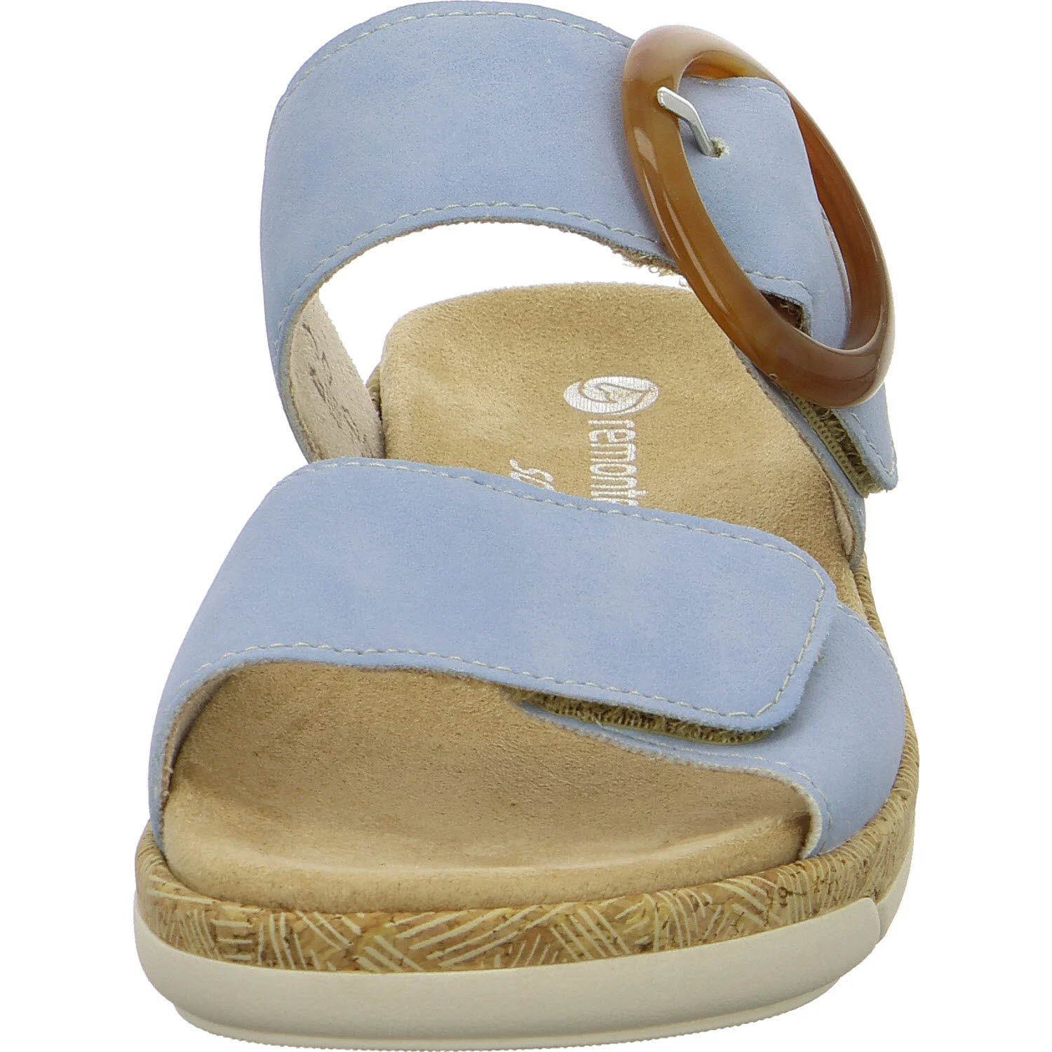 Remonte Damen Pantoletten R6858-10 R6858 aqua F 1/2 (normal)