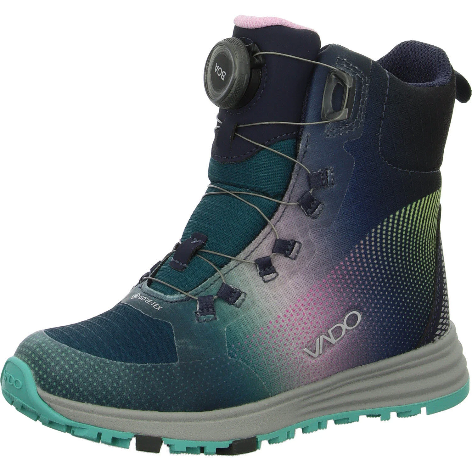 VADO Kinder Winterstiefel 33439-3401/504 WENDY High BOA GTX atlantic normal
