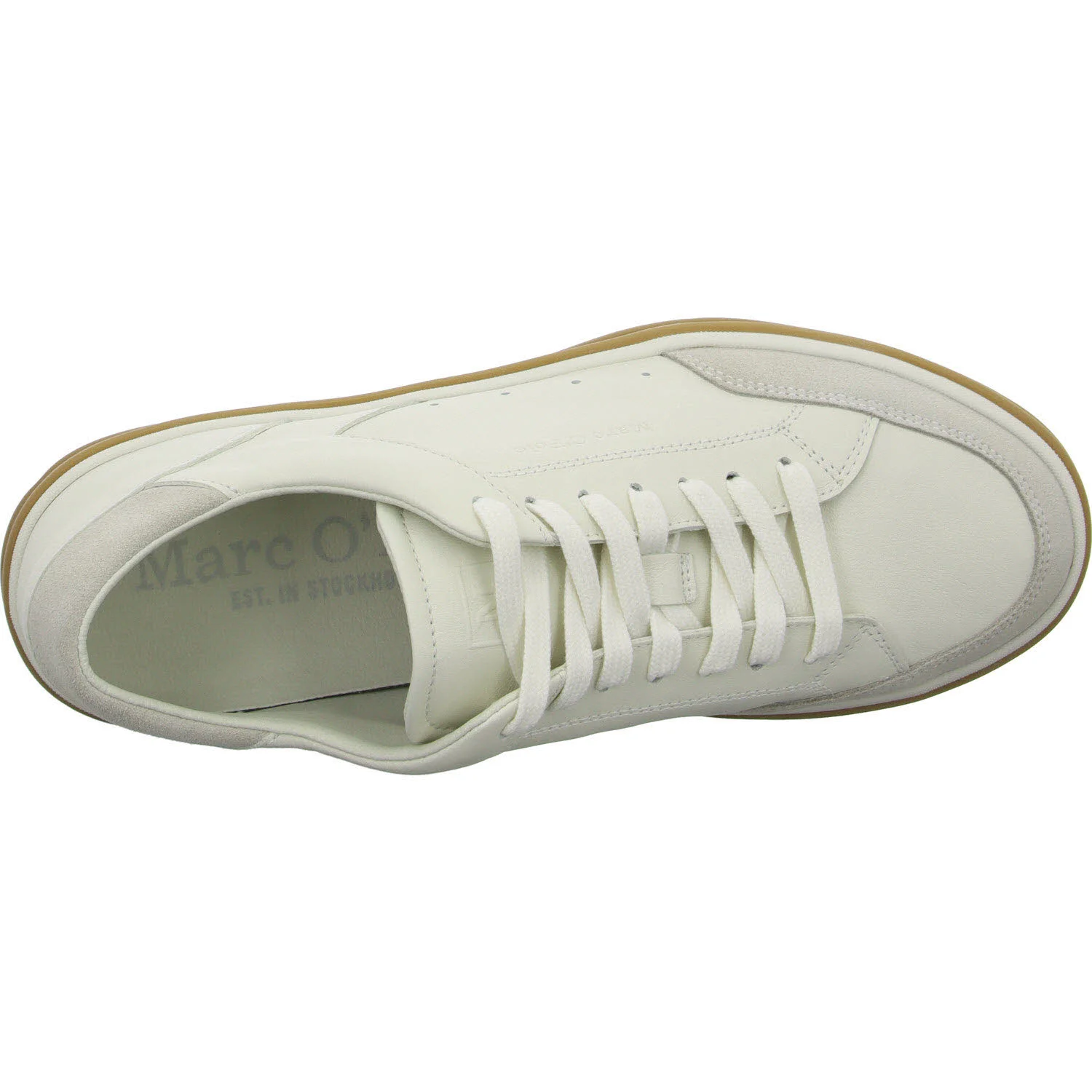 Marc O'Polo Herren Schnürschuhe 501 28623401100 100 50128623401100 white normal