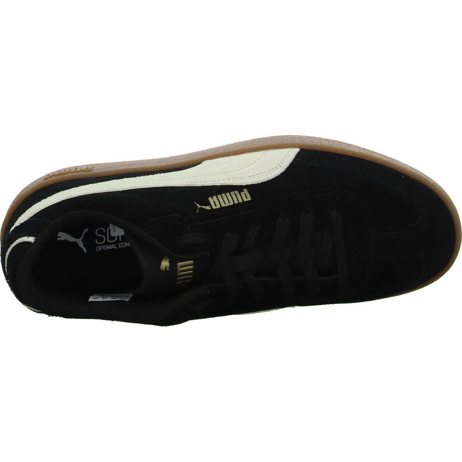 Puma Herren Schnürschuhe 400717/001 PUMA CLUB II ERA SUEDE PUMA BLACK-ALPINE SN normal